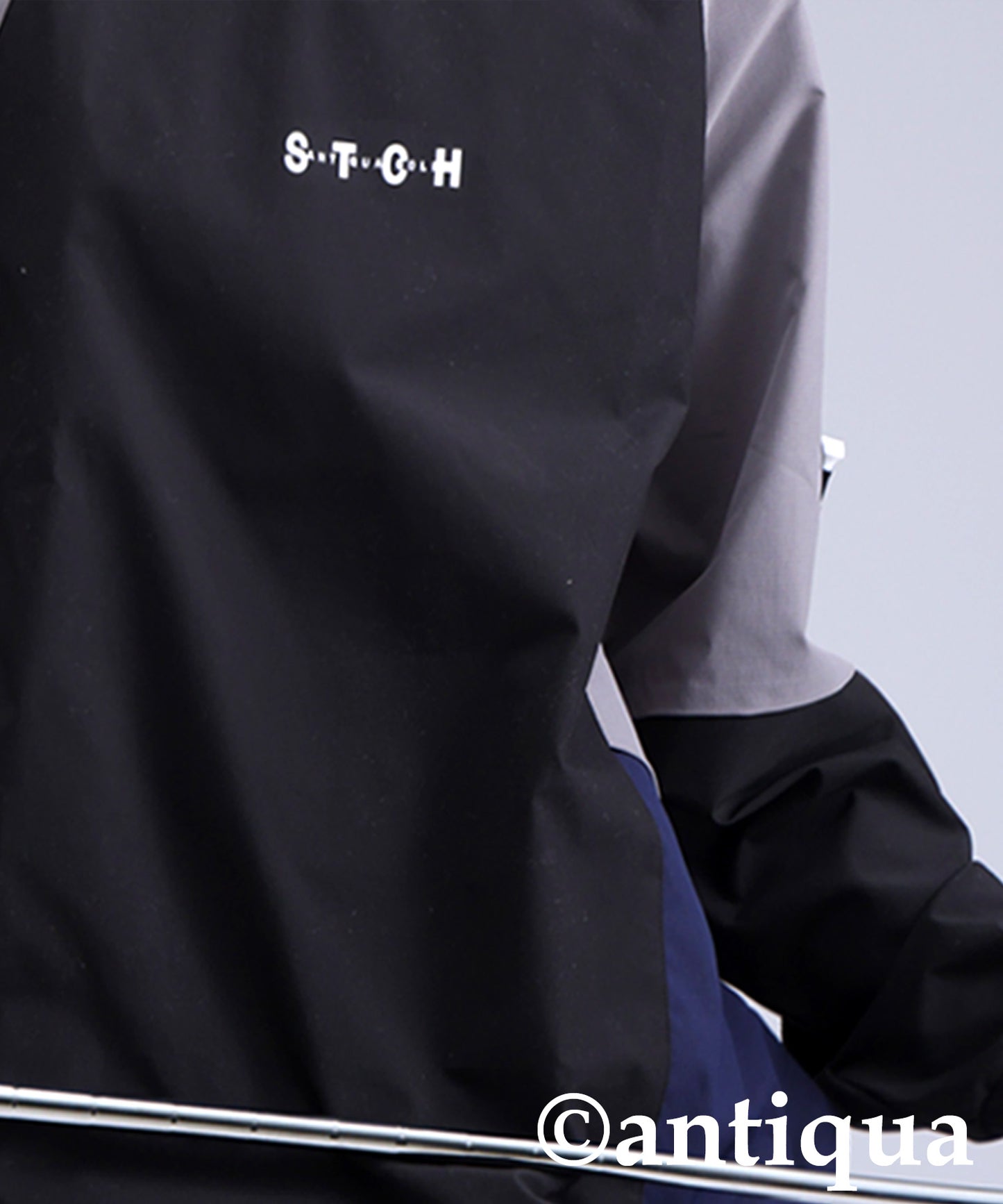 ANTIQUA GOLF×STCH Color-Blocked Tops Ladies