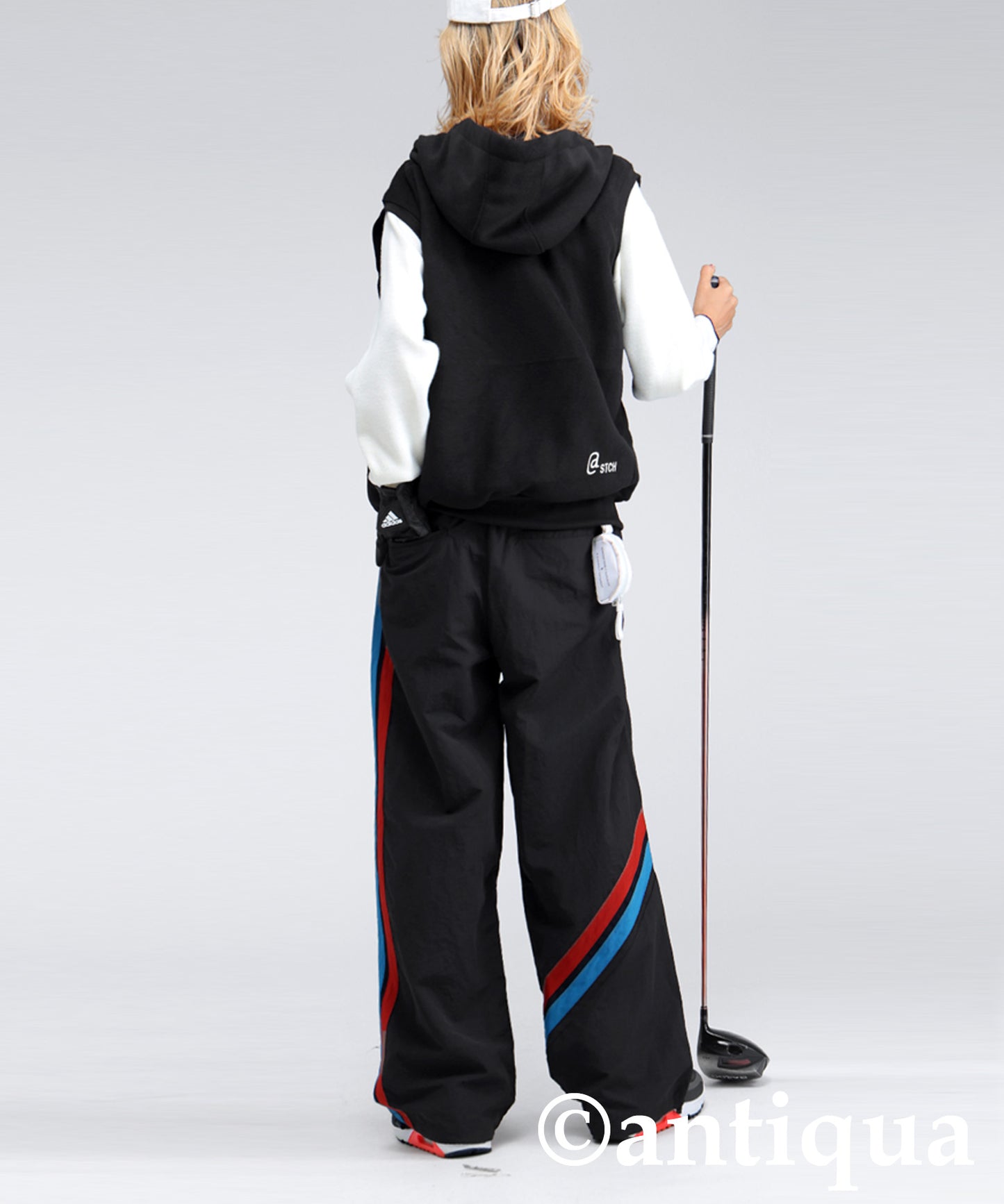 ANTIQUA GOLF×STCH Wide Pants Ladies