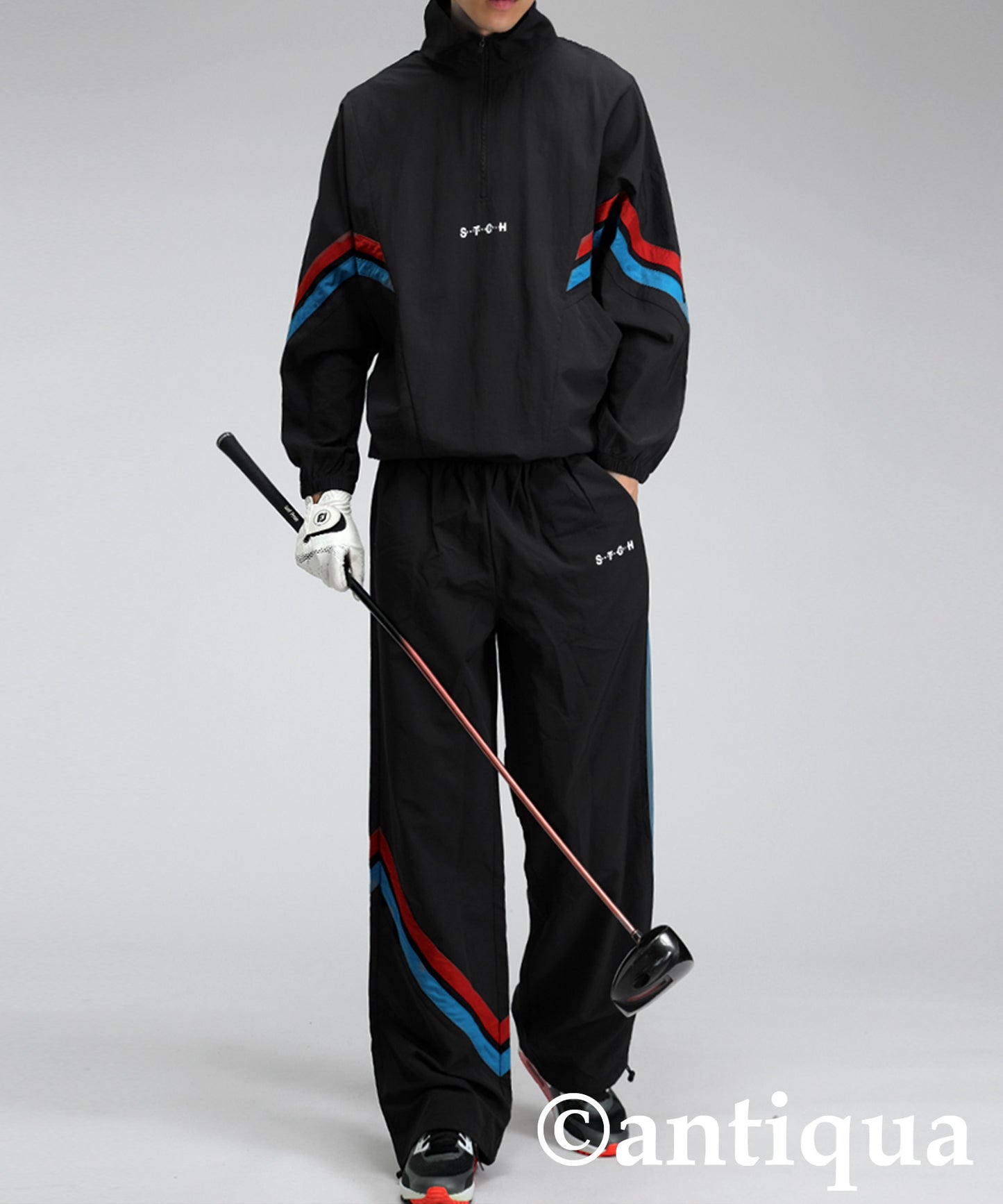 ANTIQUA GOLF×STCH Wide Pants Men's