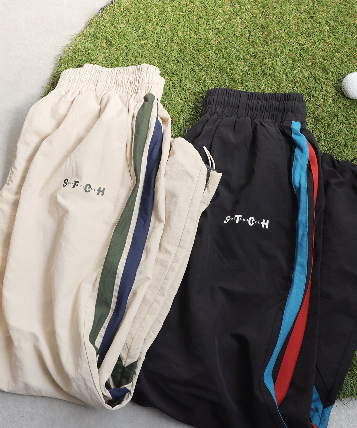 ANTIQUA GOLF×STCH Wide Pants Men's