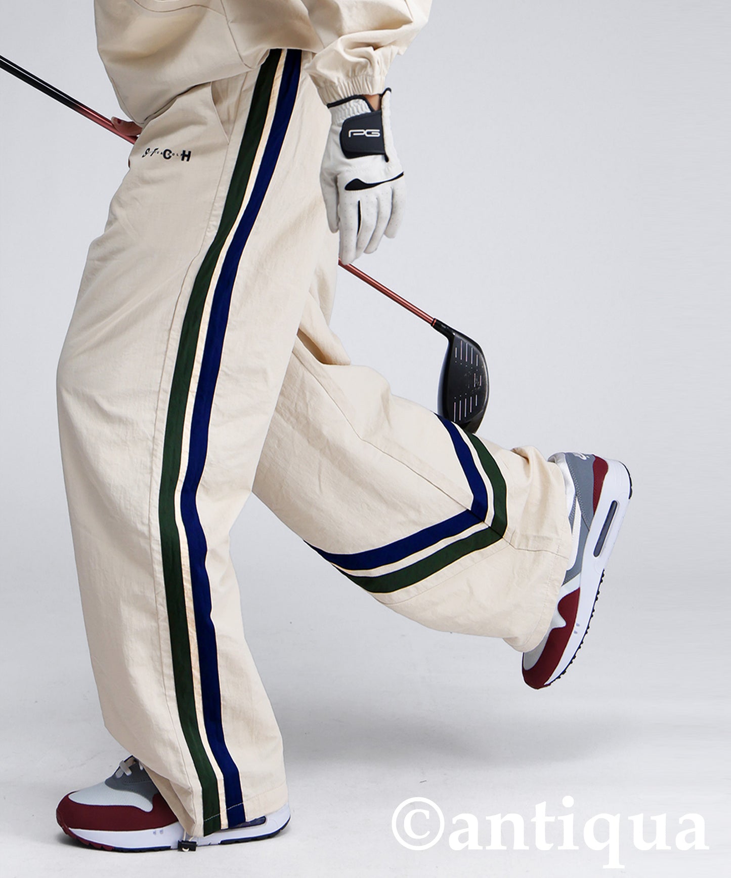 ANTIQUA GOLF×STCH Wide Pants Ladies