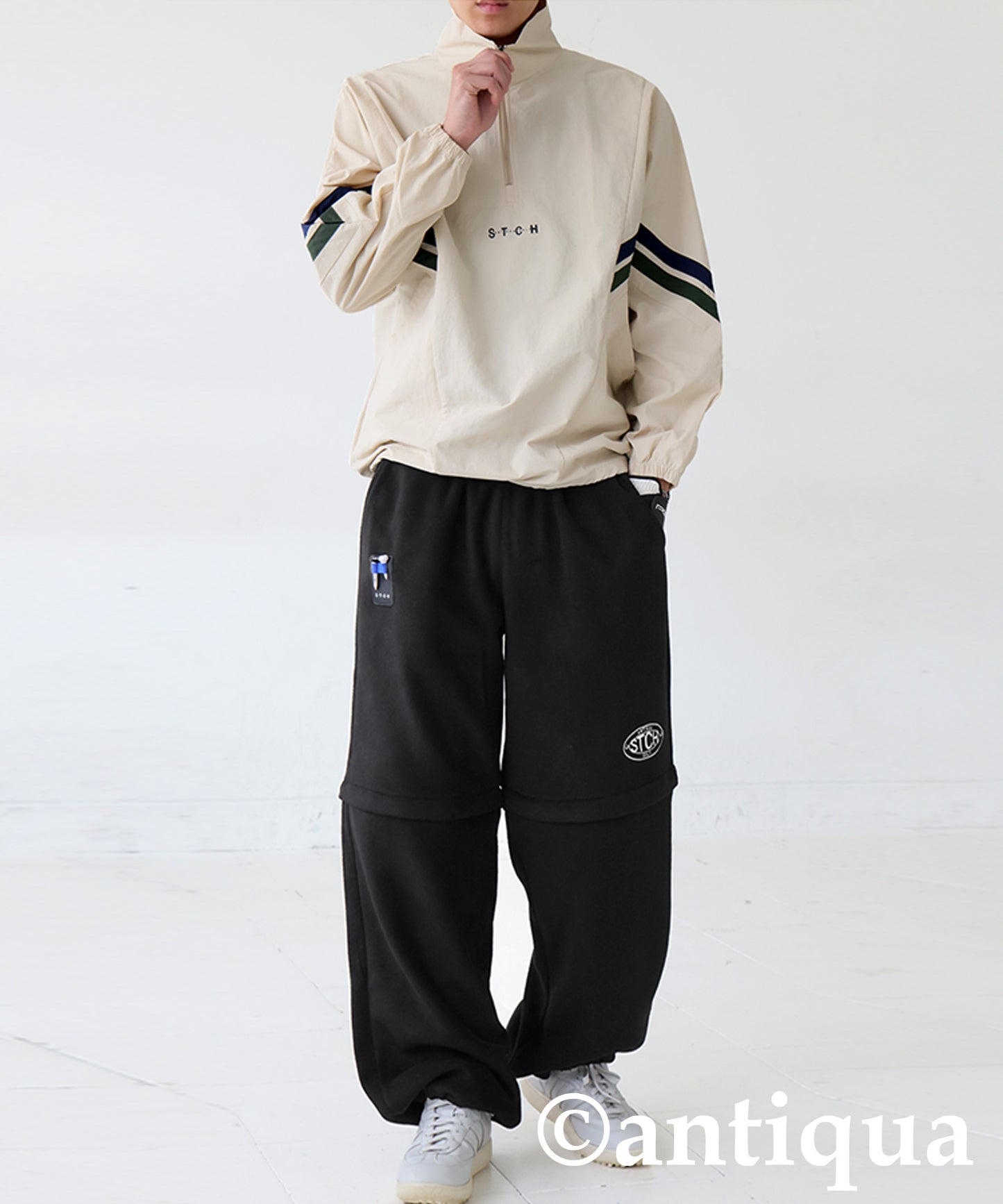 ANTIQUA GOLF×STCH Fleece-Lined Pants Men's