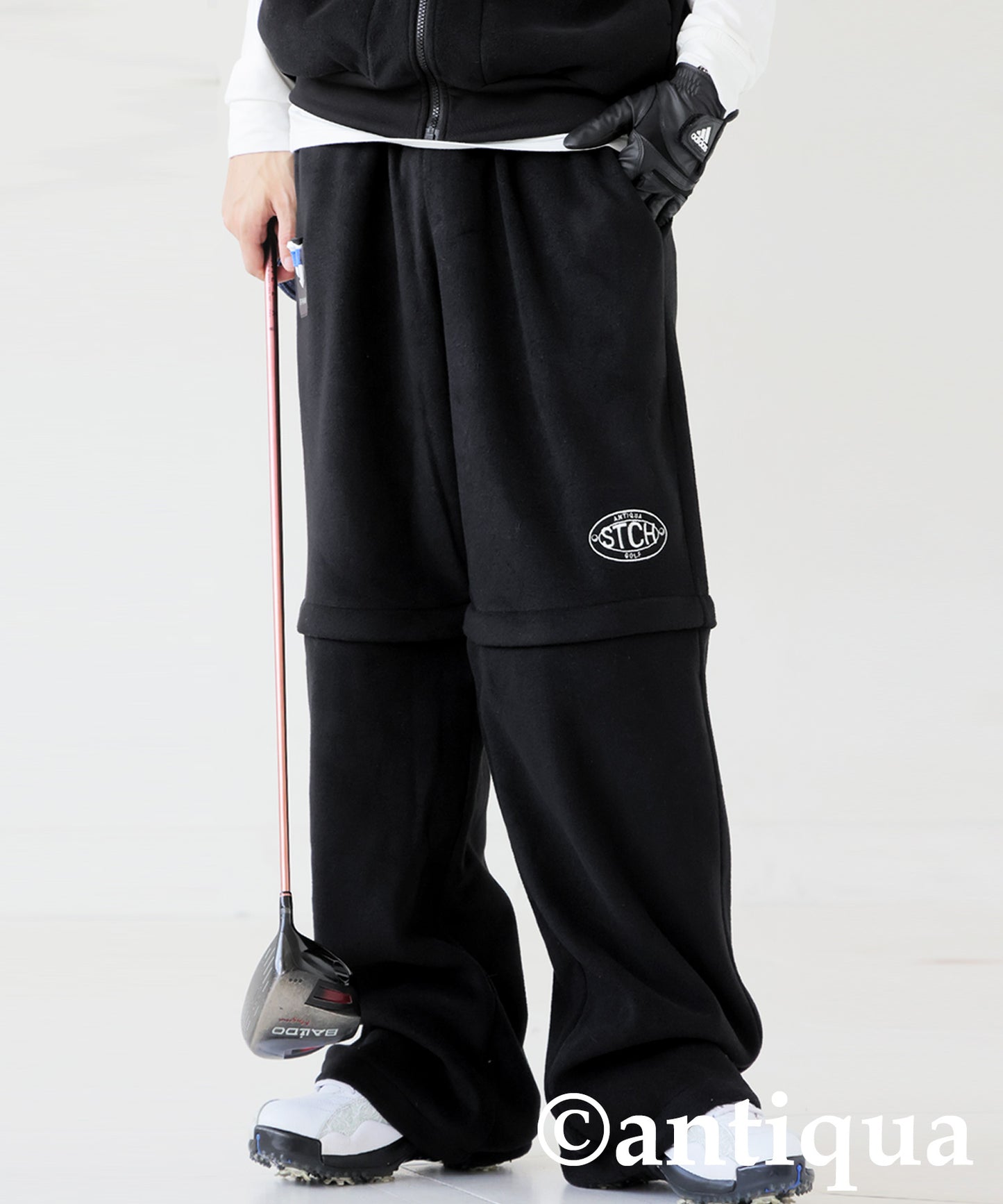 ANTIQUA GOLF×STCH Fleece-Lined Pants Men's