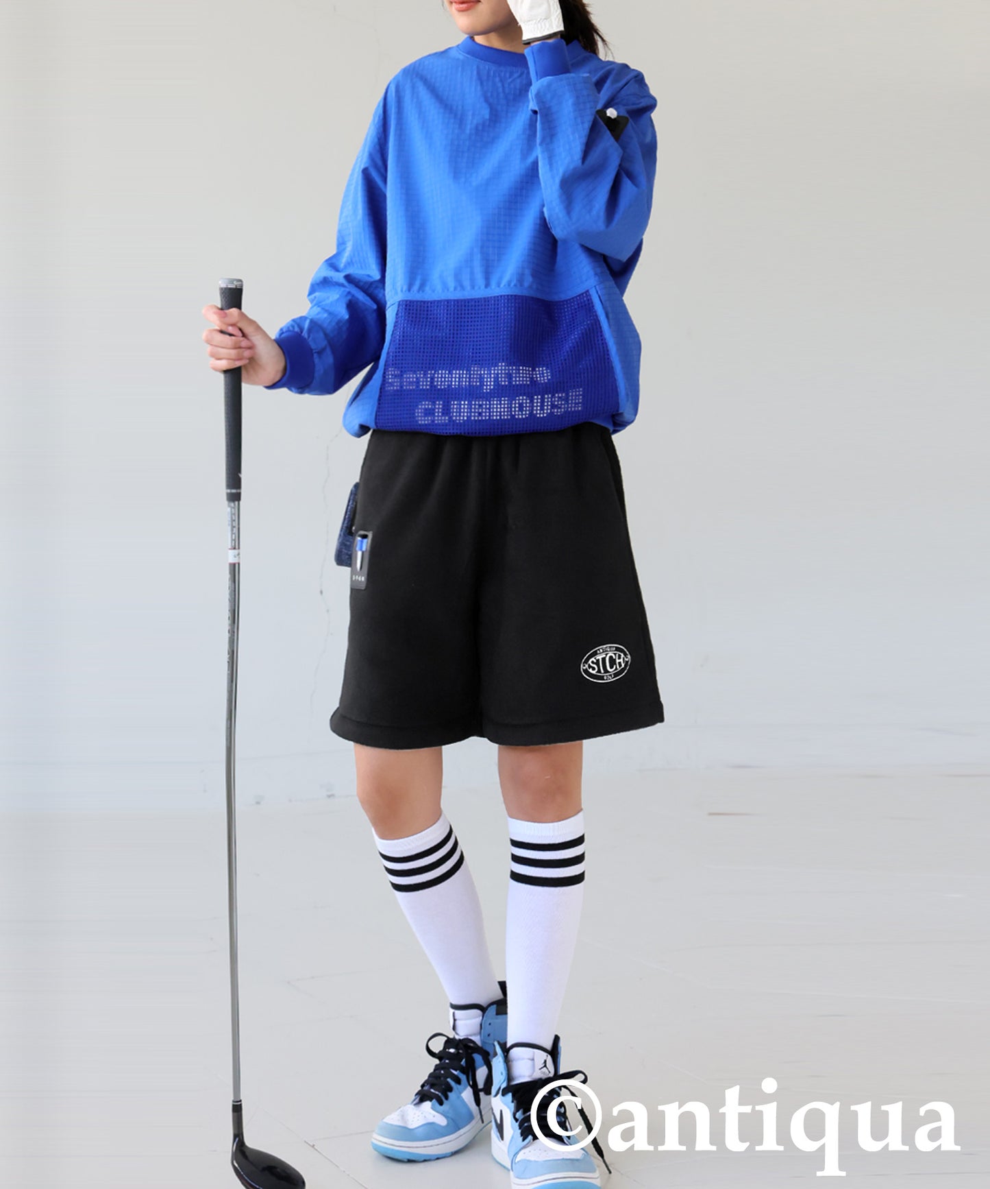 ANTIQUA GOLF×STCH Fleece-Lined Pants Ladies