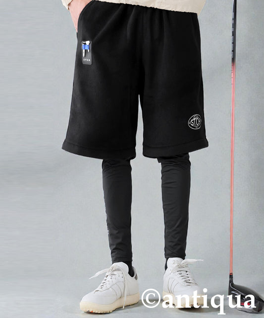 ANTIQUA GOLF×STCH Fleece-Lined Pants Men's