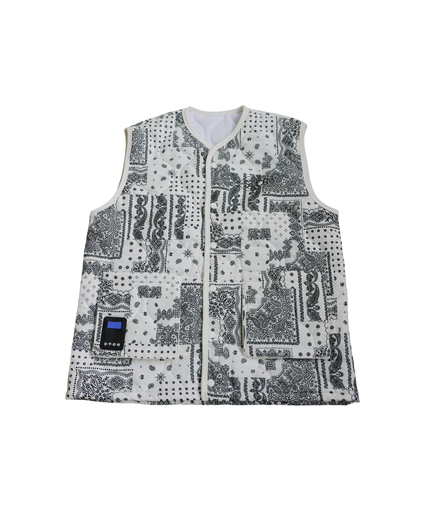 ANTIQUA GOLF×STCH Padded Vest Men's