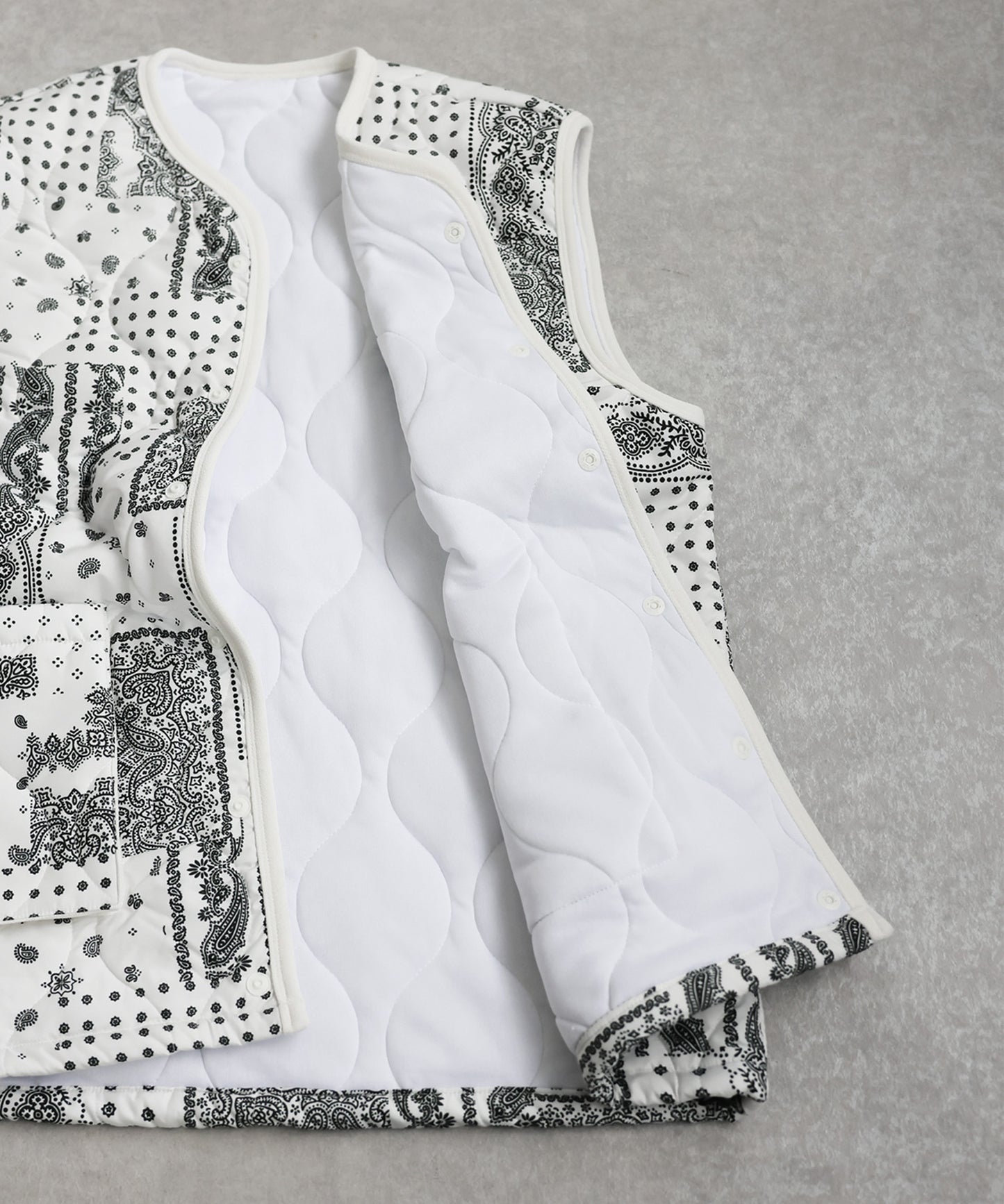 ANTIQUA GOLF×STCH Padded Vest Ladies