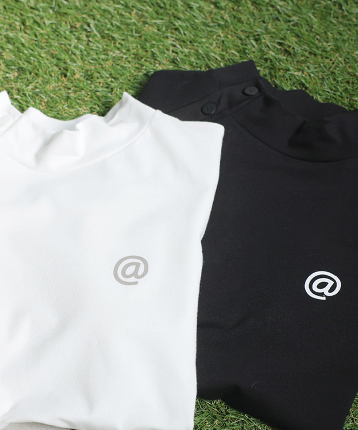 ANTIQUA GOLF×STCH Mock Neck Top Men's