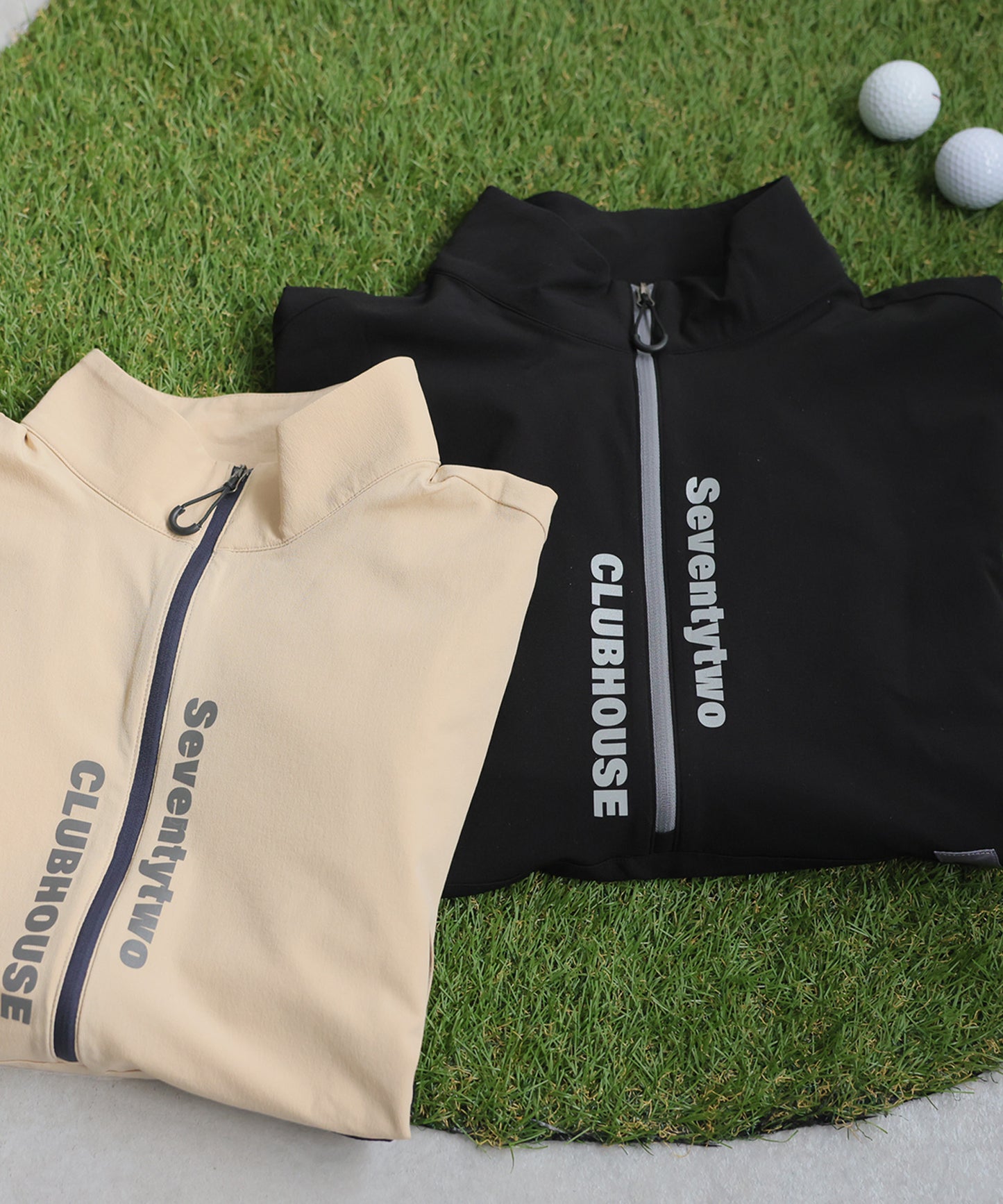 ANTIQUA GOLF×STCH Half-Zip Pullover Ladies