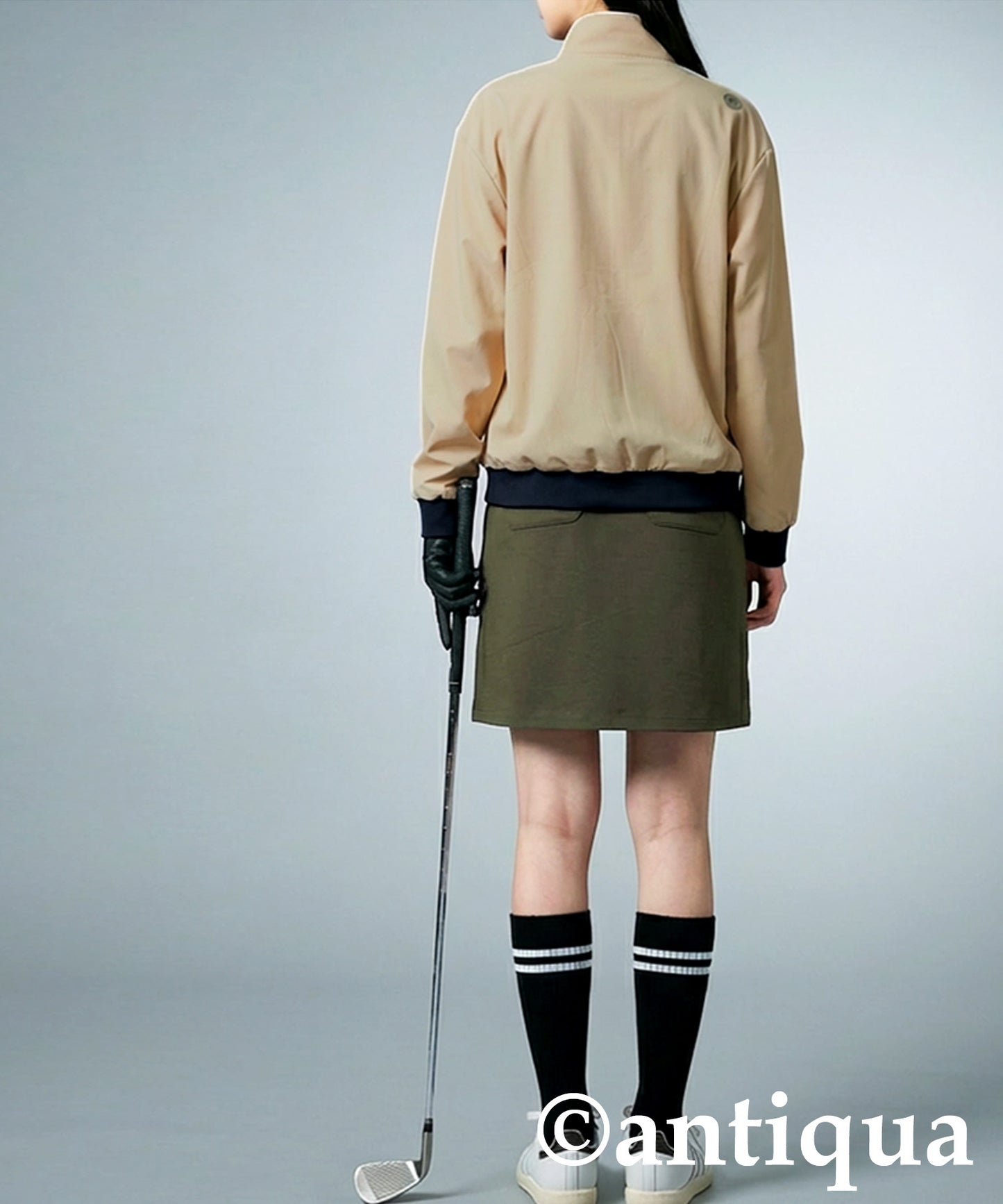 ANTIQUA GOLF×STCH Half-Zip Pullover Ladies