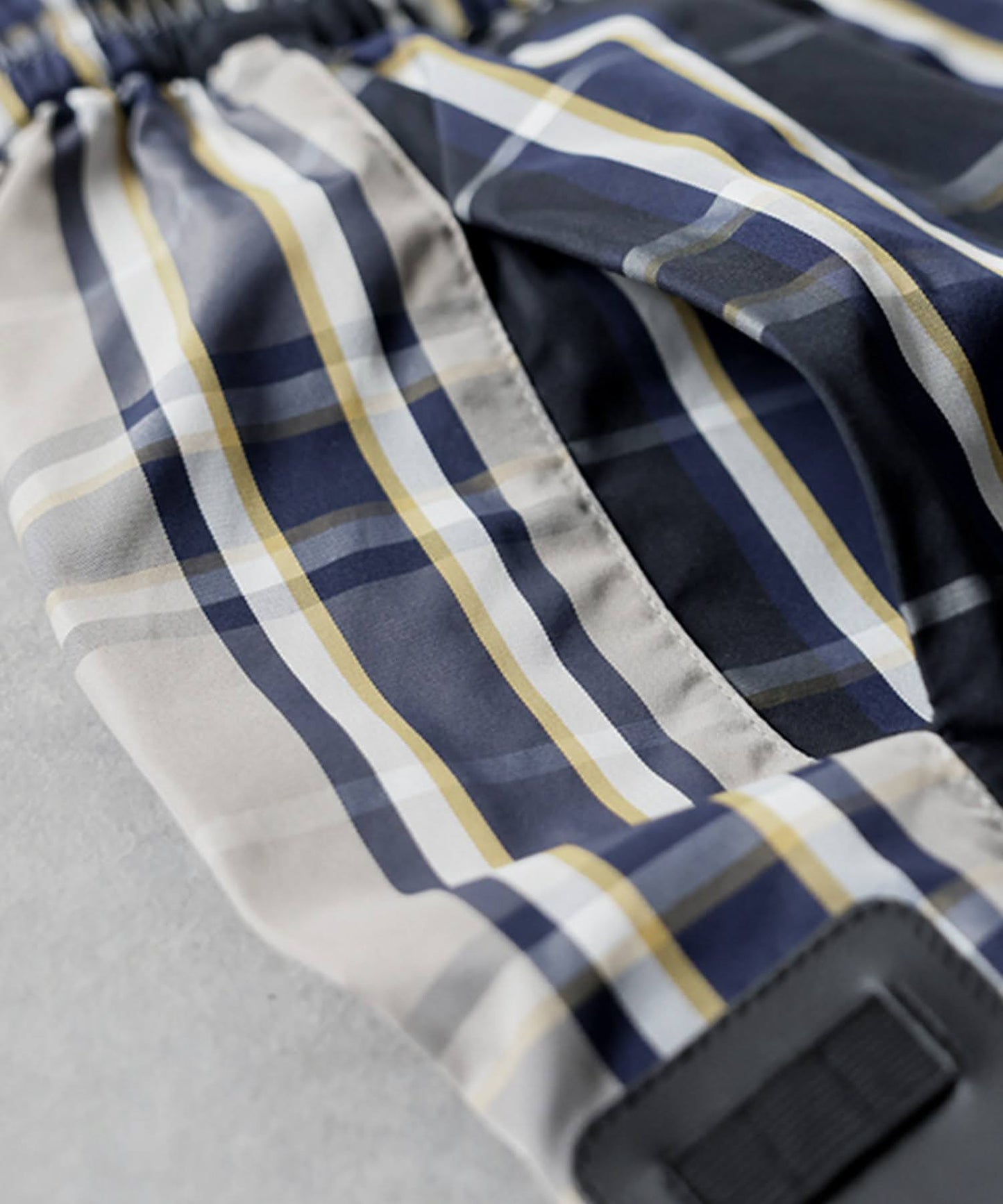 ANTIQUA GOLF×STCHCheckered Wide Pants Ladies