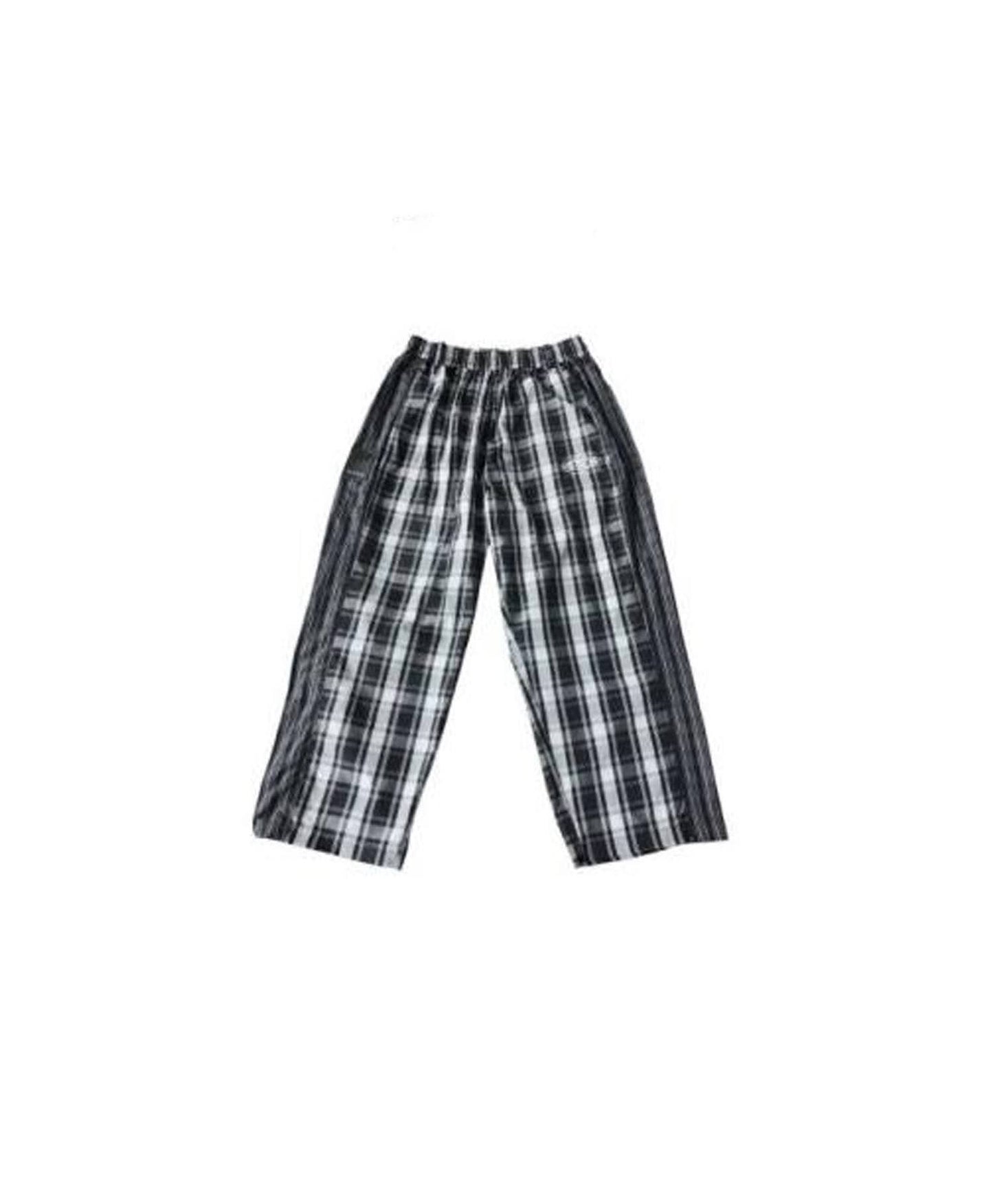 ANTIQUA GOLF×STCHCheckered Wide Pants Ladies