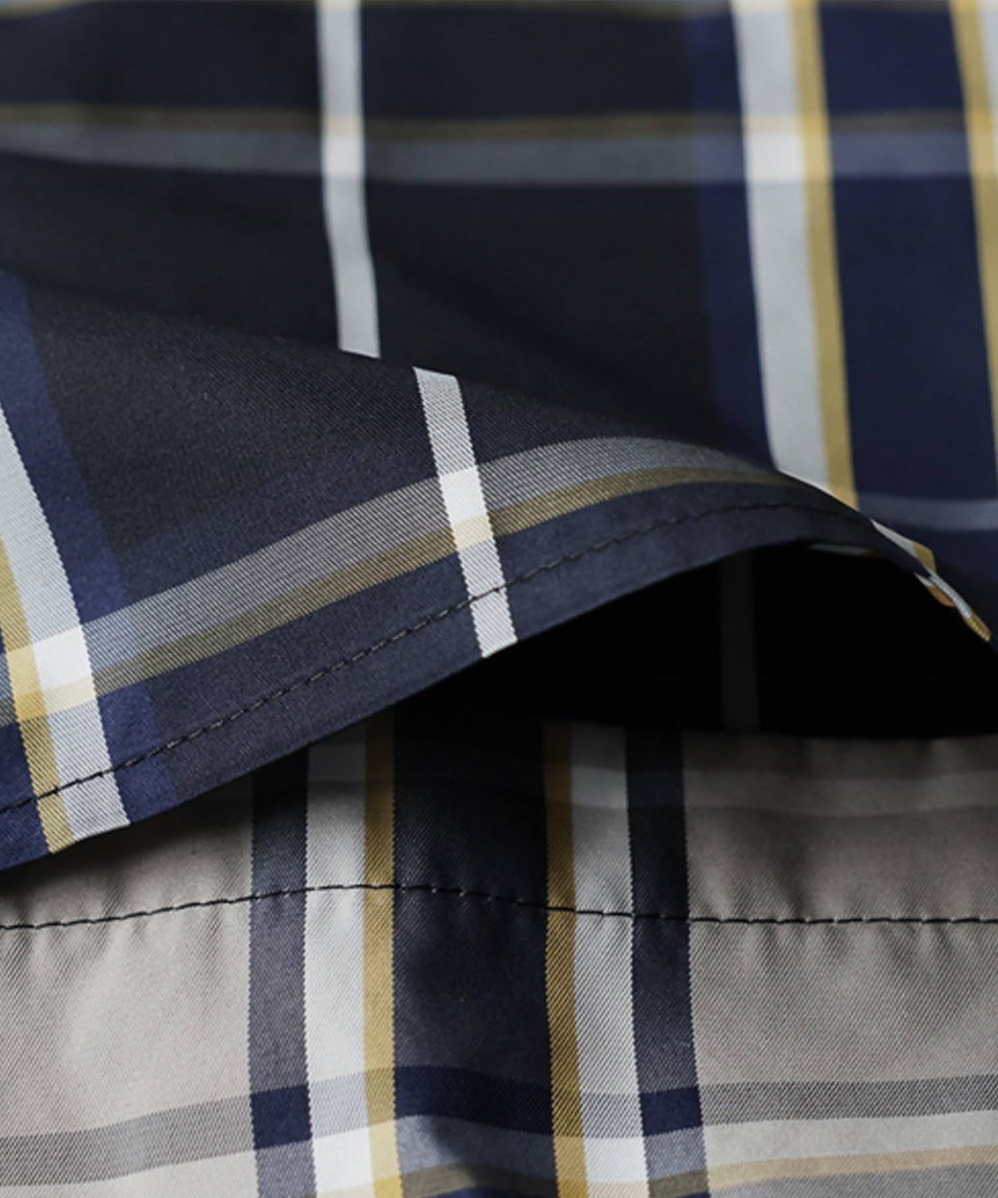 ANTIQUA GOLF×STCHCheckered Shirt Blouson Ladies