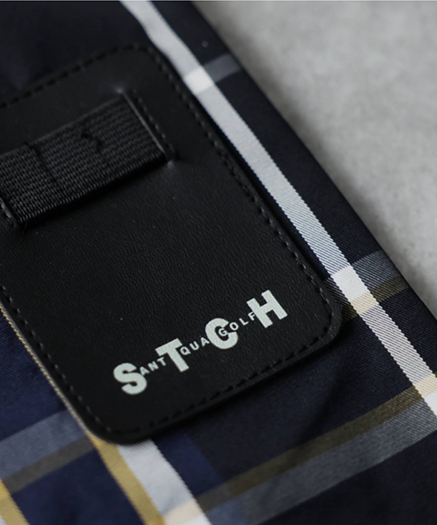 ANTIQUA GOLF×STCHCheckered Shirt Blouson Ladies