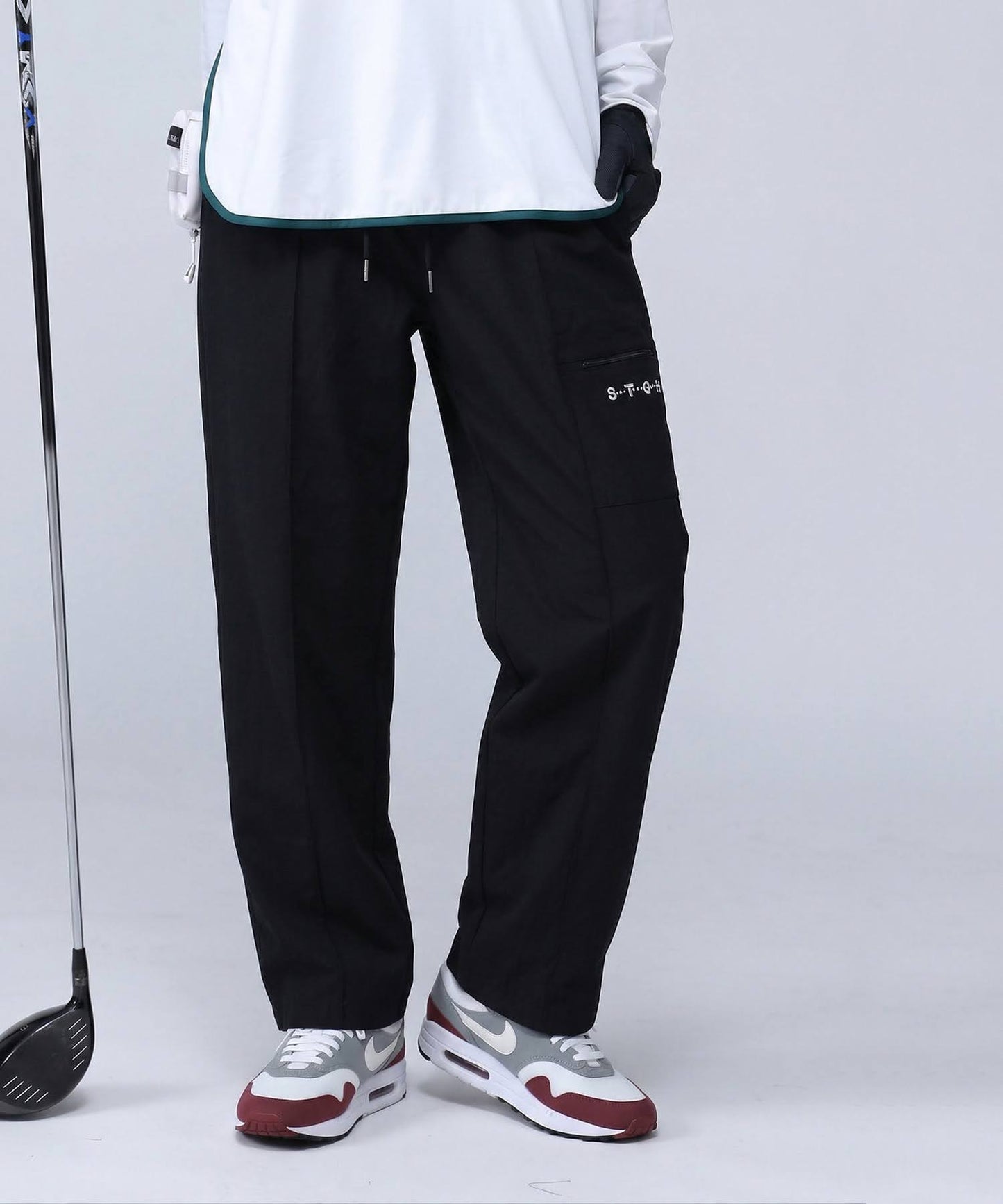 ANTIQUA GOLF×STCH Wide Long Pants Men’s