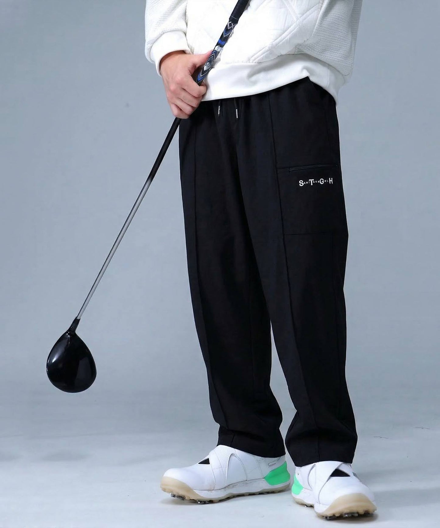 ANTIQUA GOLF×STCH Wide Long Pants Men’s