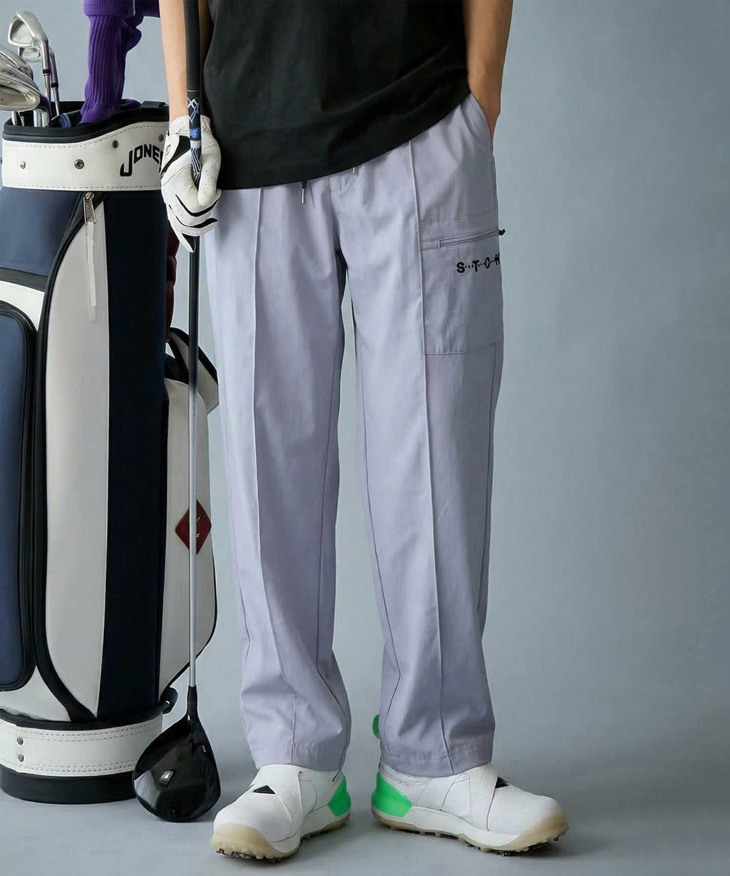 ANTIQUA GOLF×STCH Wide Long Pants Men’s