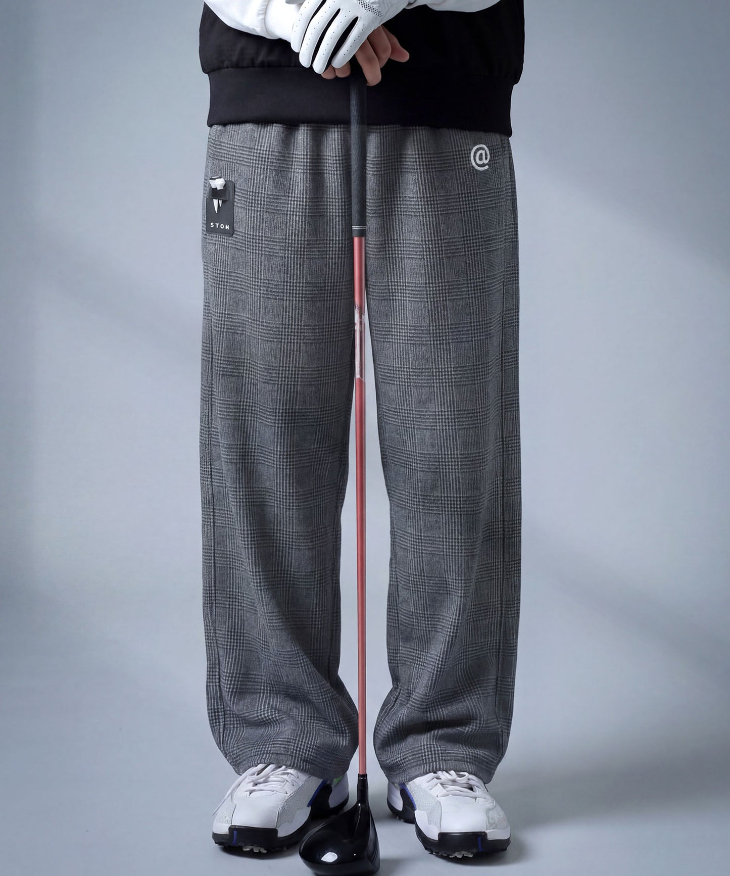 ANTIQUA GOLF×STCH Glen Check Pants Men's