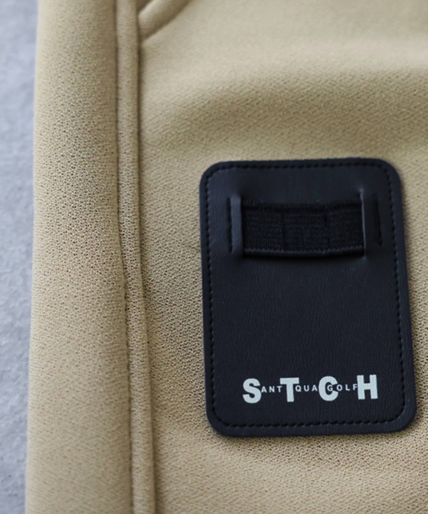 ANTIQUA GOLF×STCH Fleece-Lined Wide Straight Pants Men's