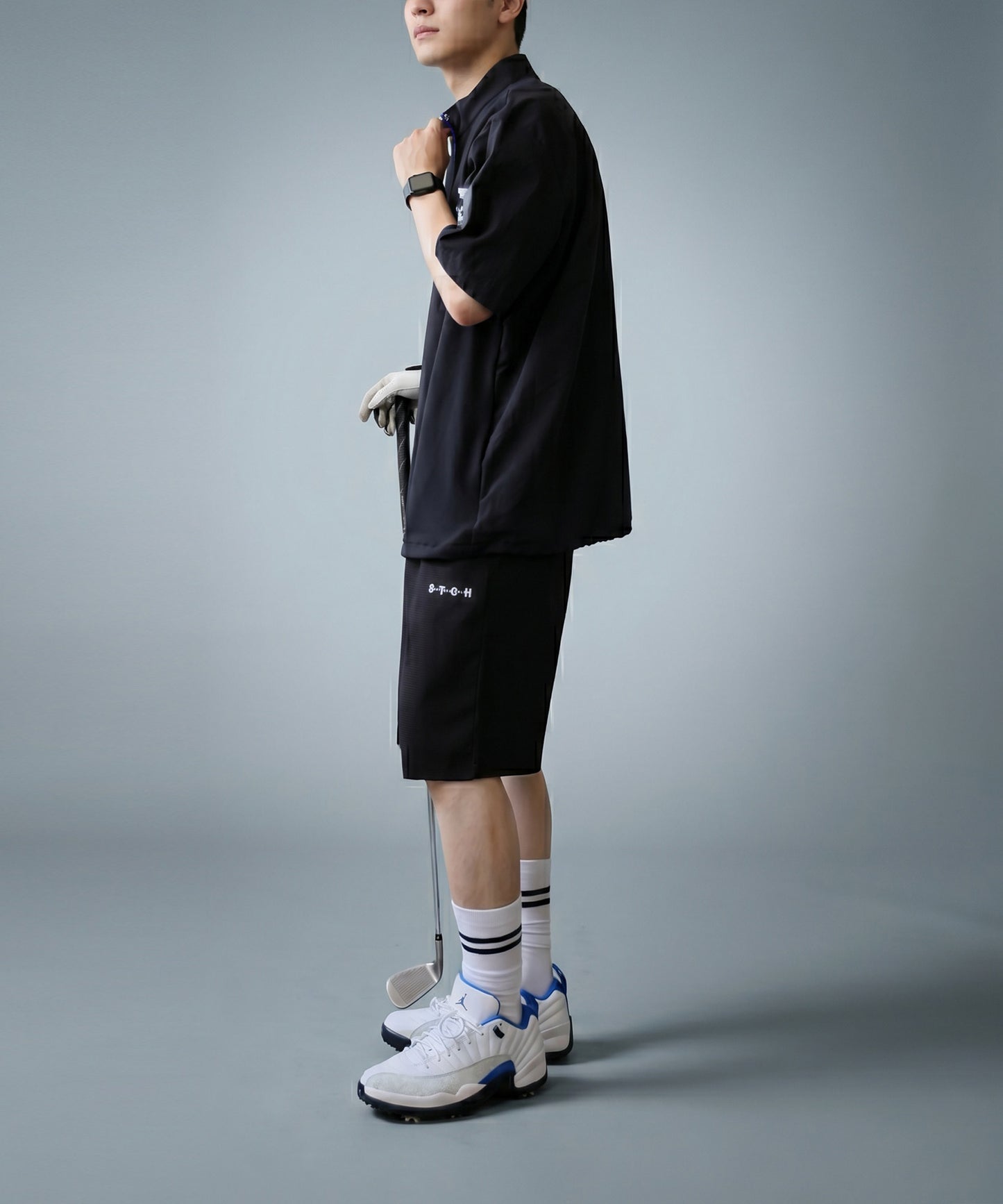 ANTIQUA GOLF×STCH Seersucker Shorts Men’s