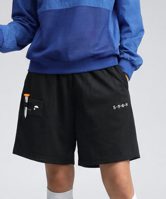 ANTIQUA GOLF×STCH Seersucker Shorts Ladies