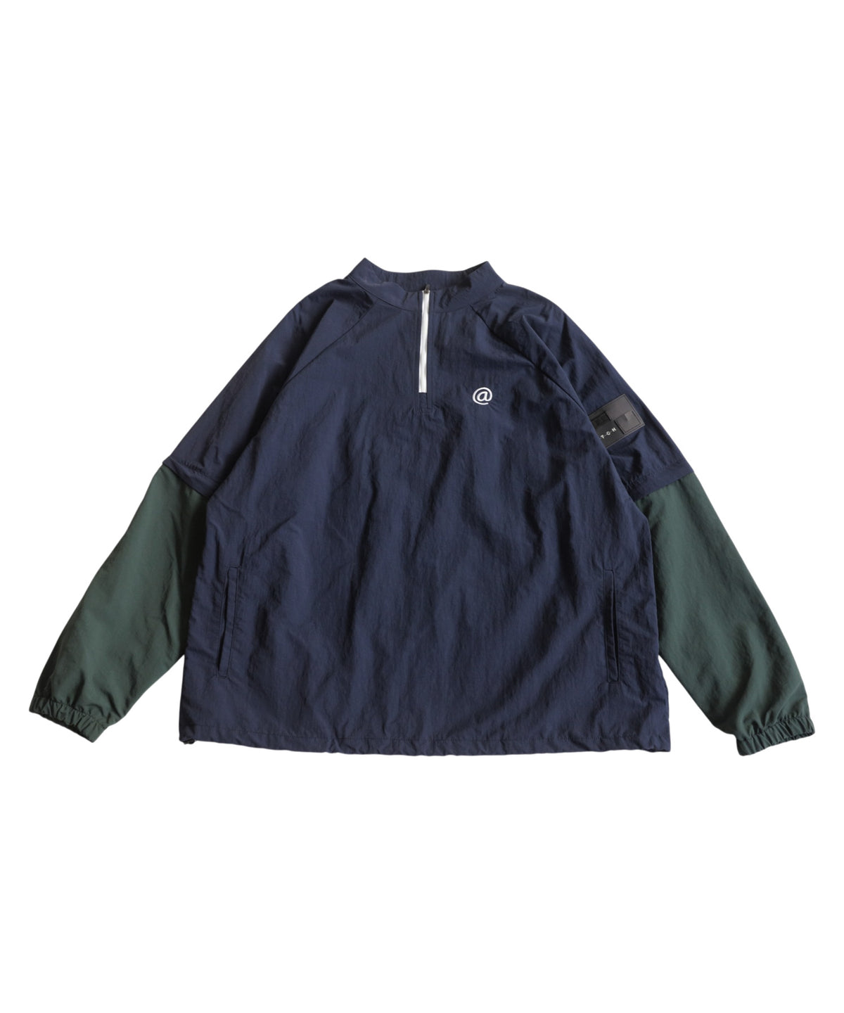 ANTIQUA GOLF×STCH 2-Way Color-Block Half-Zip Top Men’s
