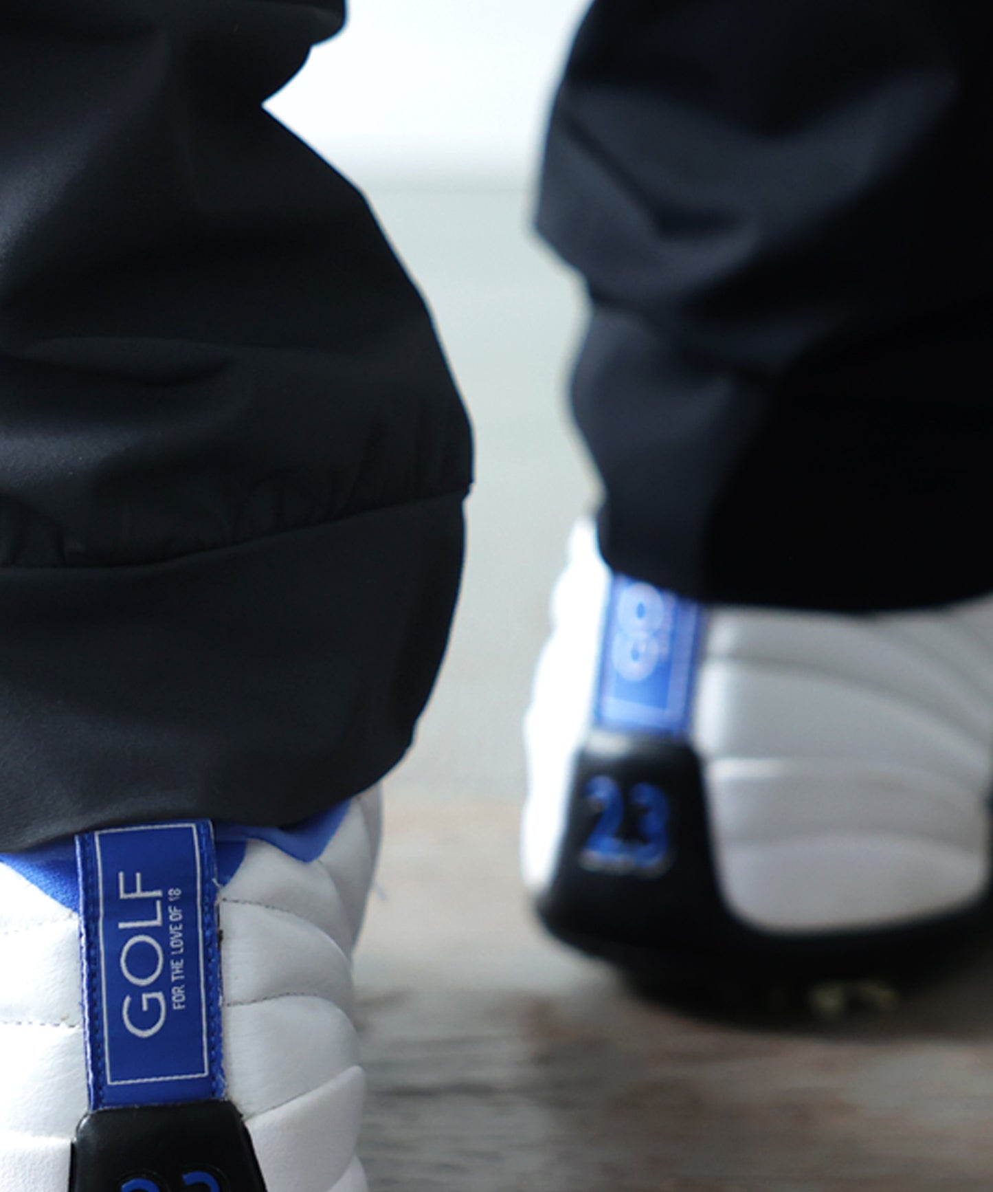ANTIQUA GOLF×STCH Soccer Check Patterned Logo Pants Men’s