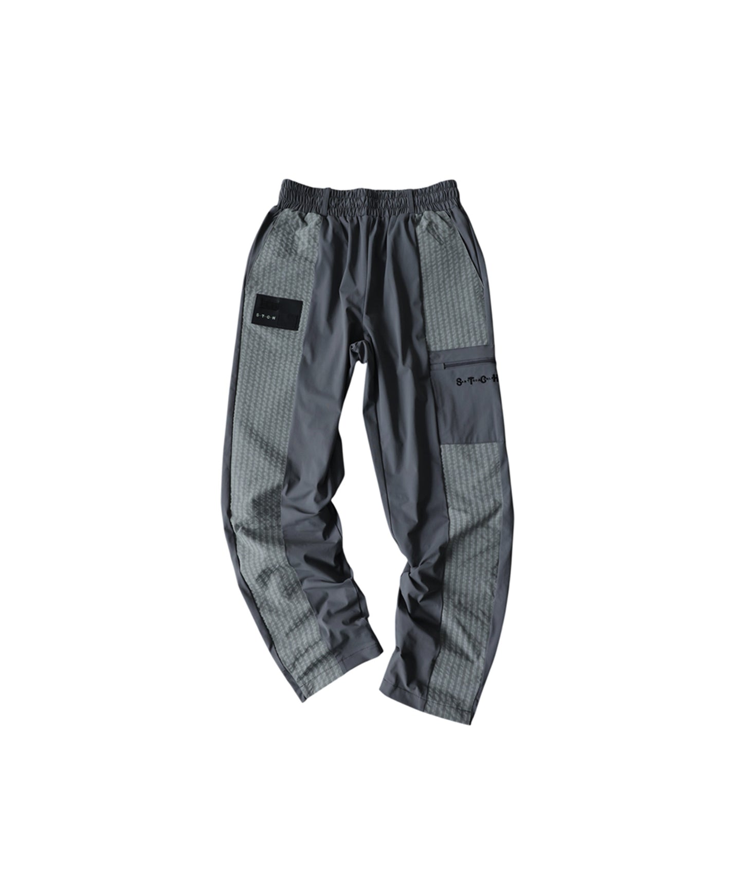 ANTIQUA GOLF×STCH Soccer Check Patterned Logo Pants Ladies