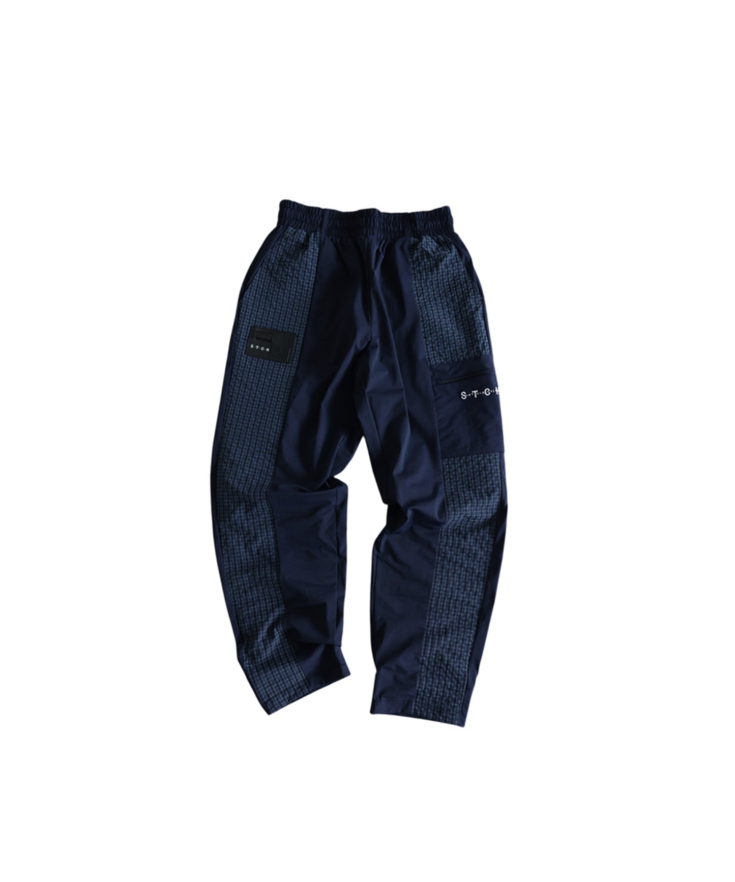 ANTIQUA GOLF×STCH Soccer Check Patterned Logo Pants Ladies