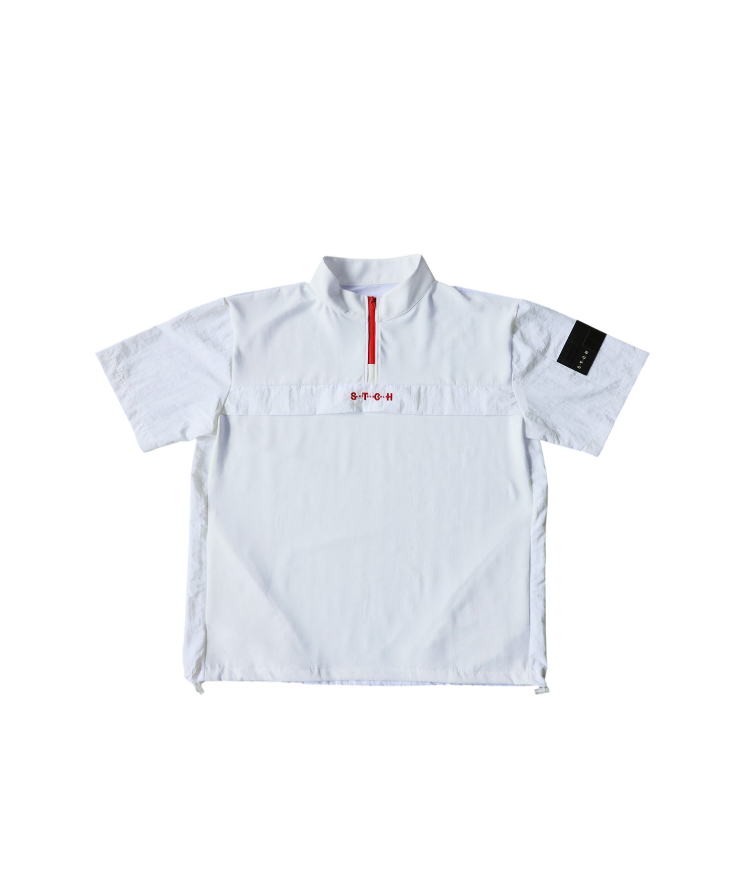 ANTIQUA GOLF×STCH Half-Zip Pullover With Contrasting Materials Ladies