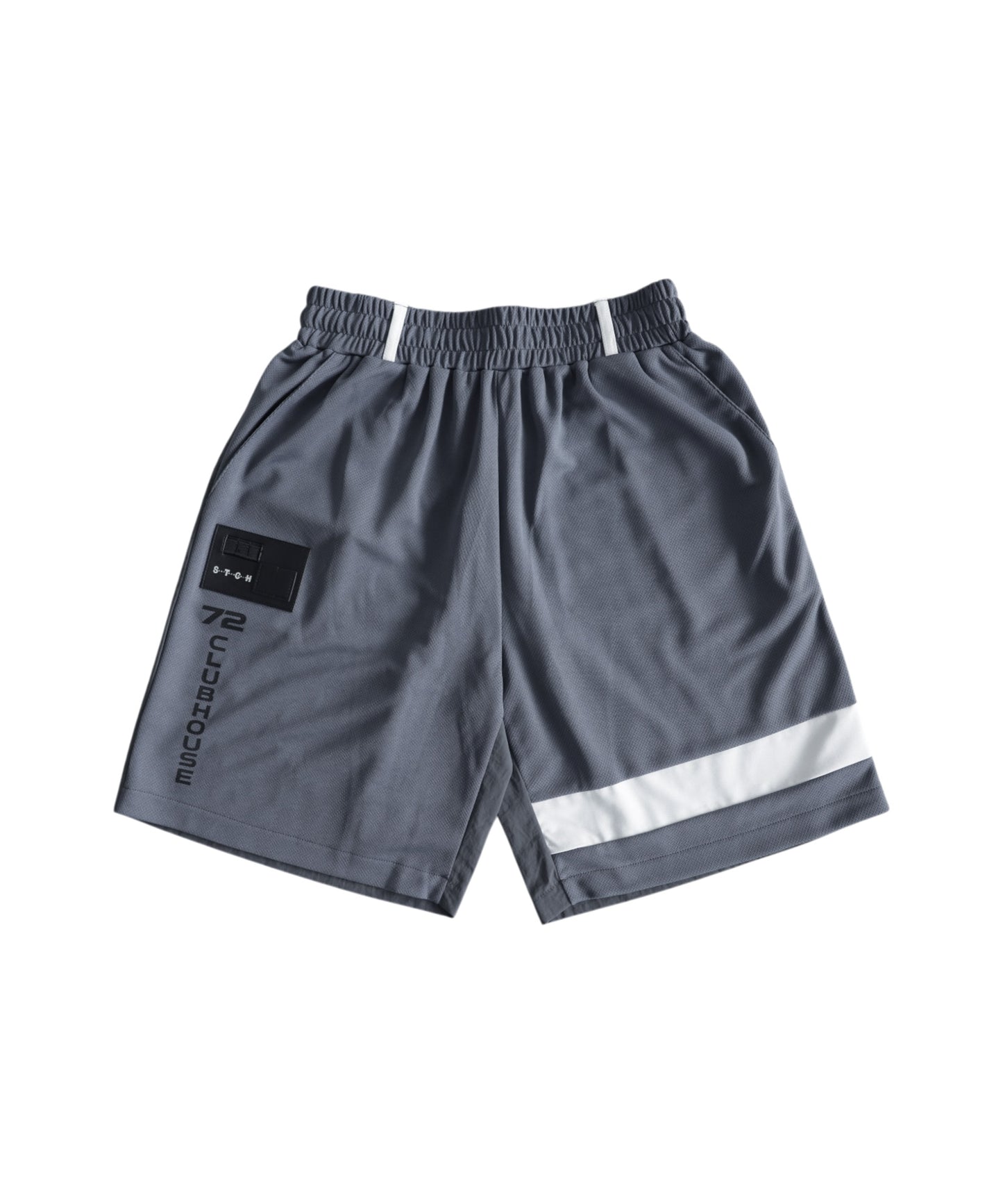 ANTIQUA GOLF×STCH Mixed-Material Mesh Logo Shorts Men’s