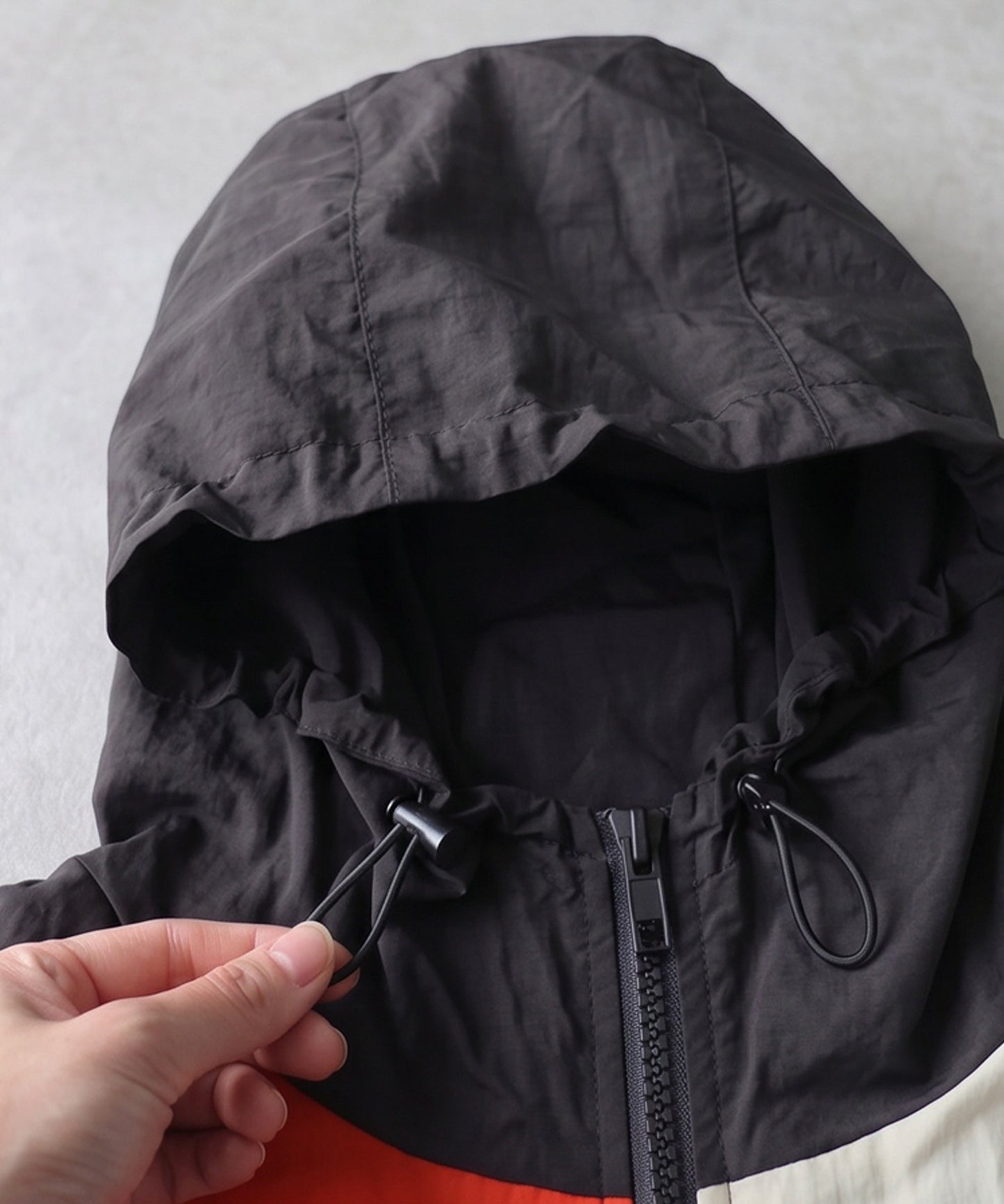 ANTIQUA GOLF×STCH Color-Blocked Full-Zip Hooded Jacket/Hoodie Ladies