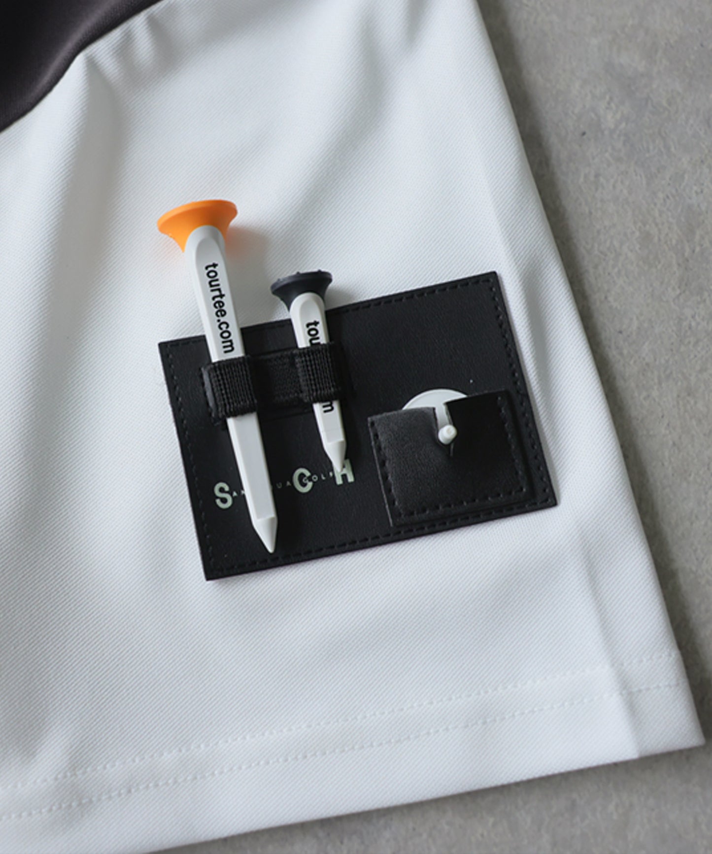 ANTIQUA GOLF×STCH Half-Zip, Color-Blocked Stand-Neck Top Men’s
