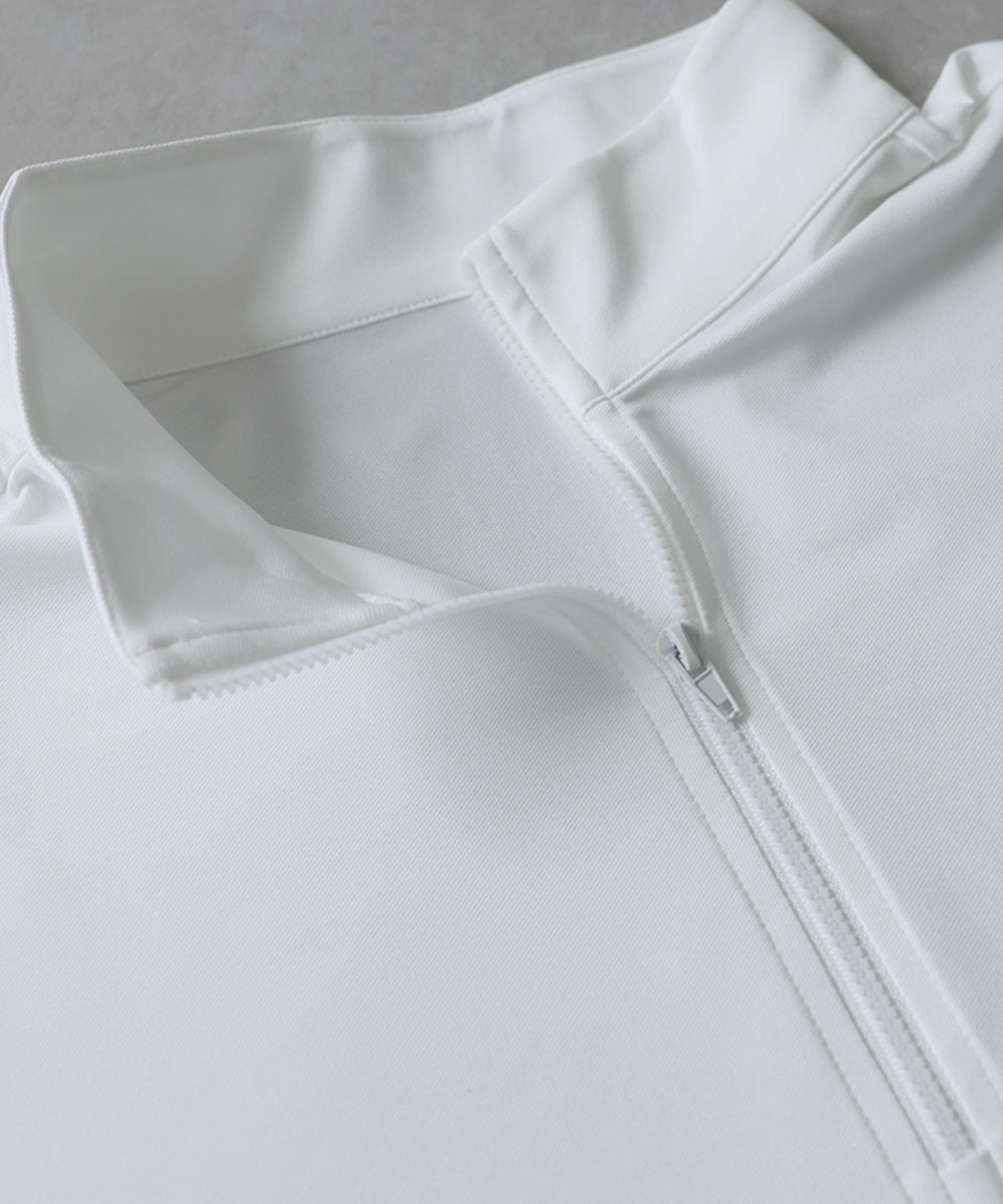 ANTIQUA GOLF×STCH Half-Zip, Color-Blocked Stand-Neck Top Ladies