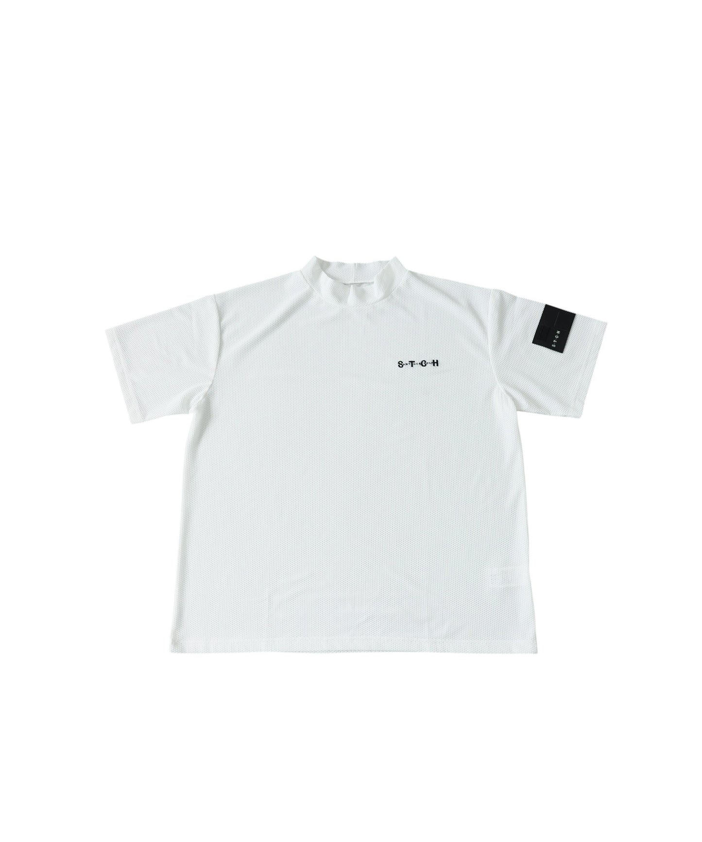 ANTIQUA GOLF×STCHMesh Fabric, Moisture-Wicking, Quick-Drying, Mock Neck Pullover Men’s