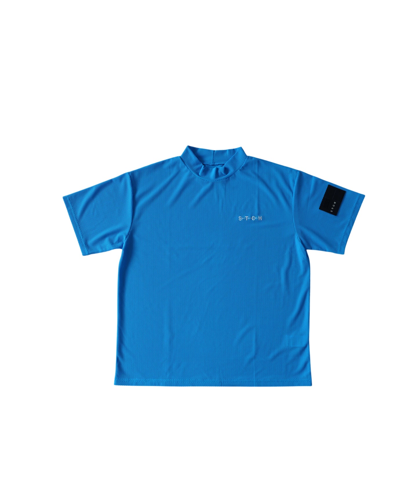 ANTIQUA GOLF×STCH Mesh Fabric, Moisture-Wicking, Quick-Drying, Mock Neck Pullover Ladies