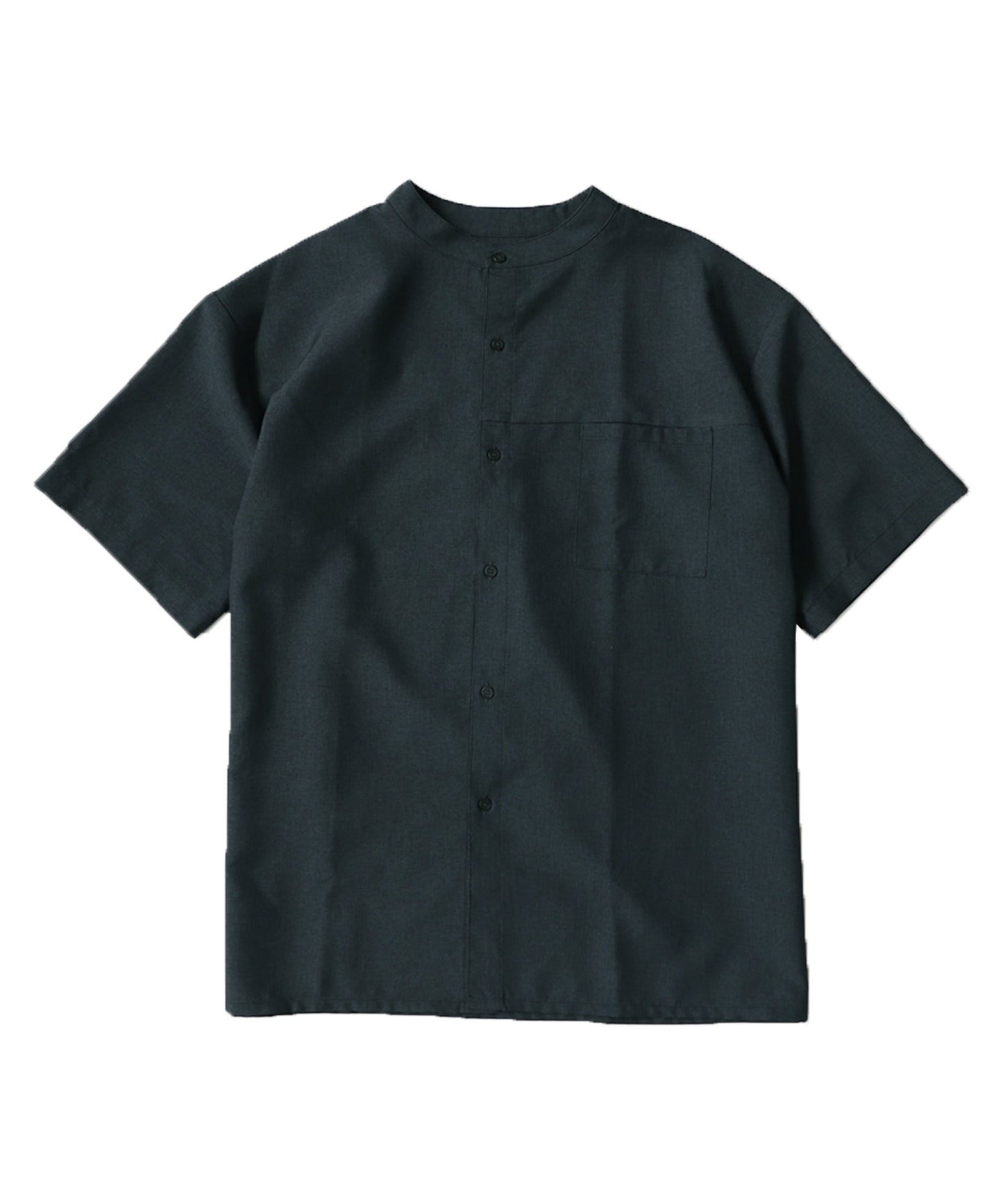 Linen Likes Men's Shirt Men's Tops Short-Sleeve Plain