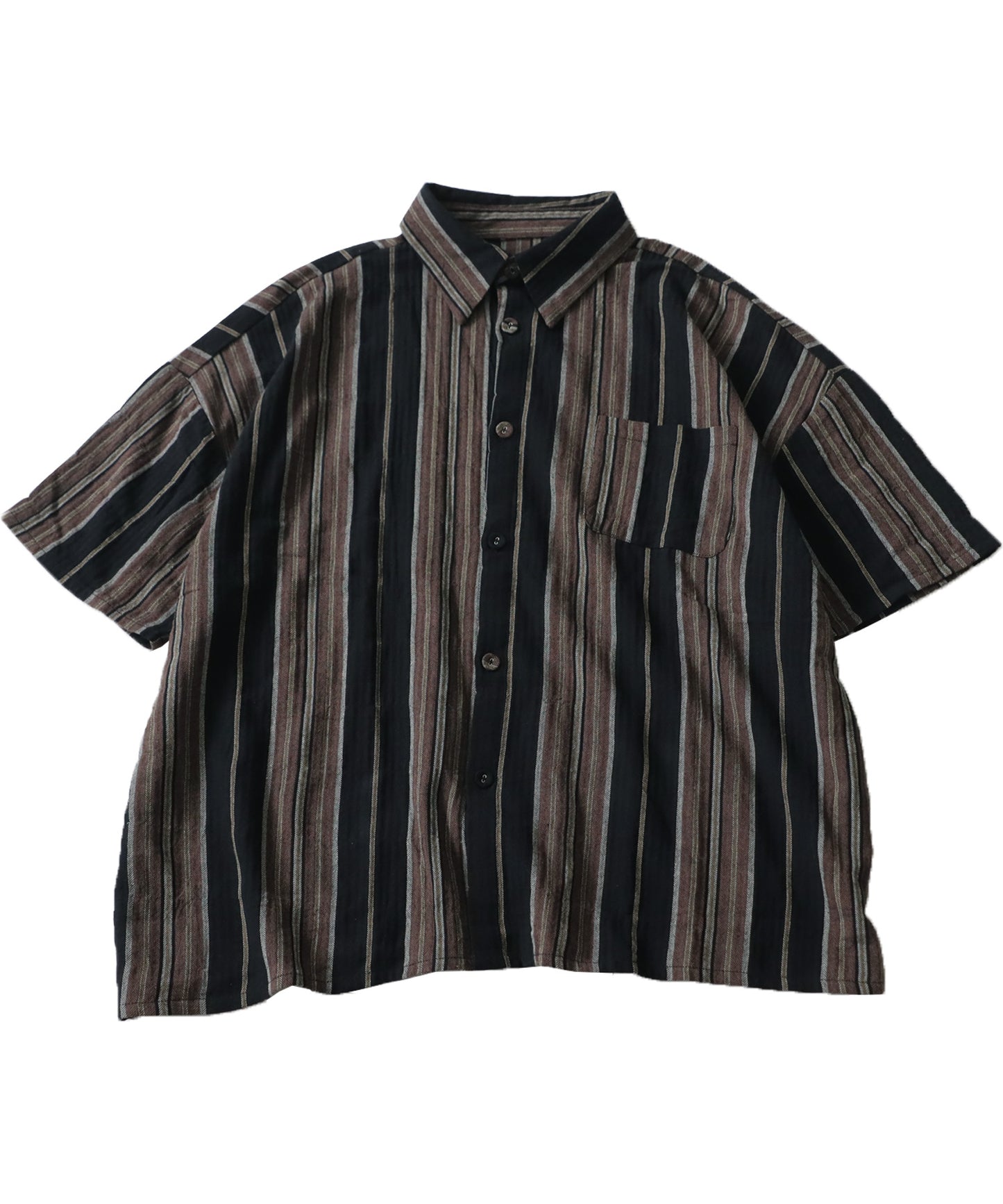 Ethnic striped pattern shirt Ladies