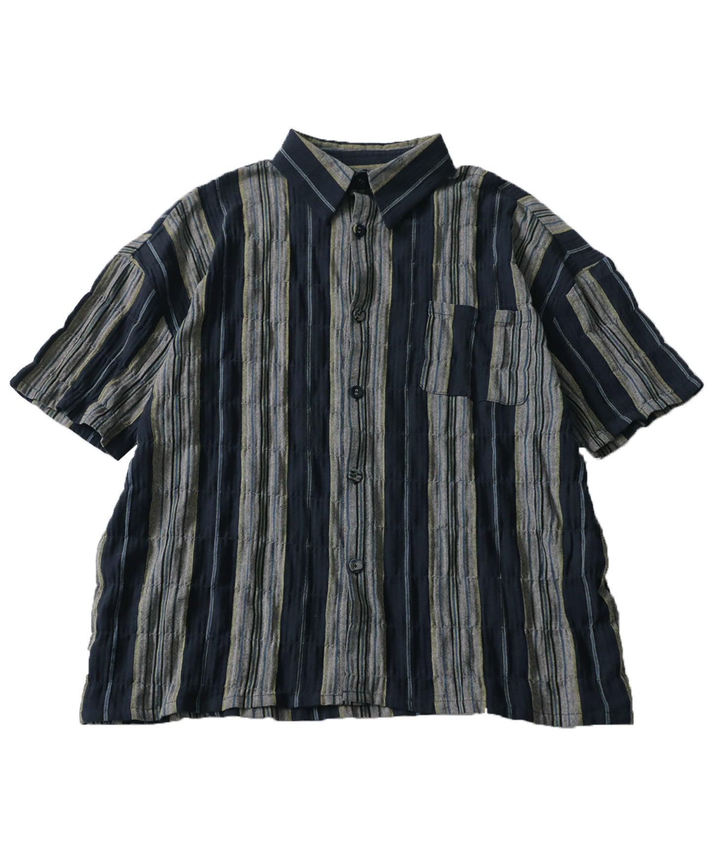 Ethnic striped pattern shirt Ladies