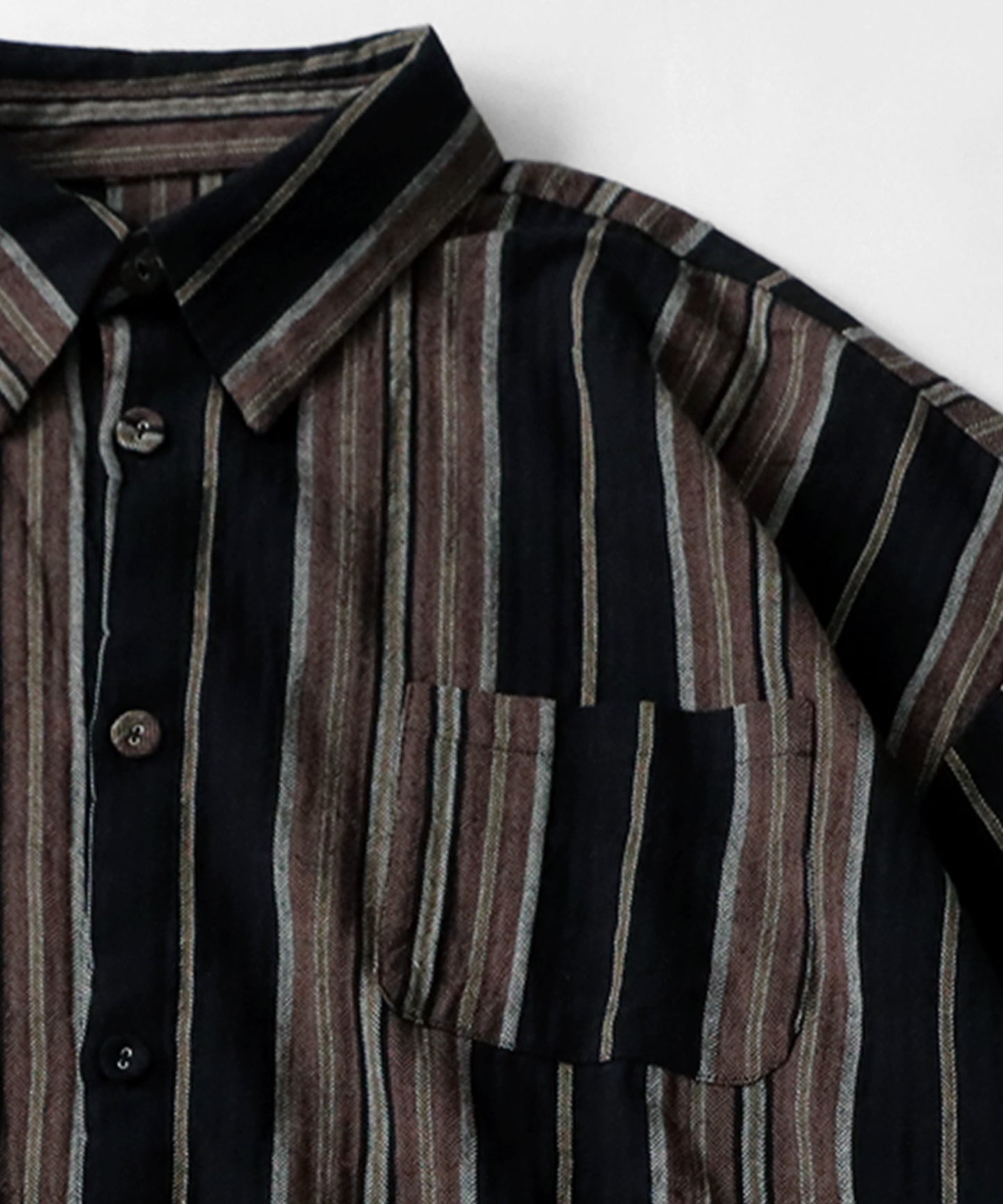 Ethnic striped pattern shirt Ladies