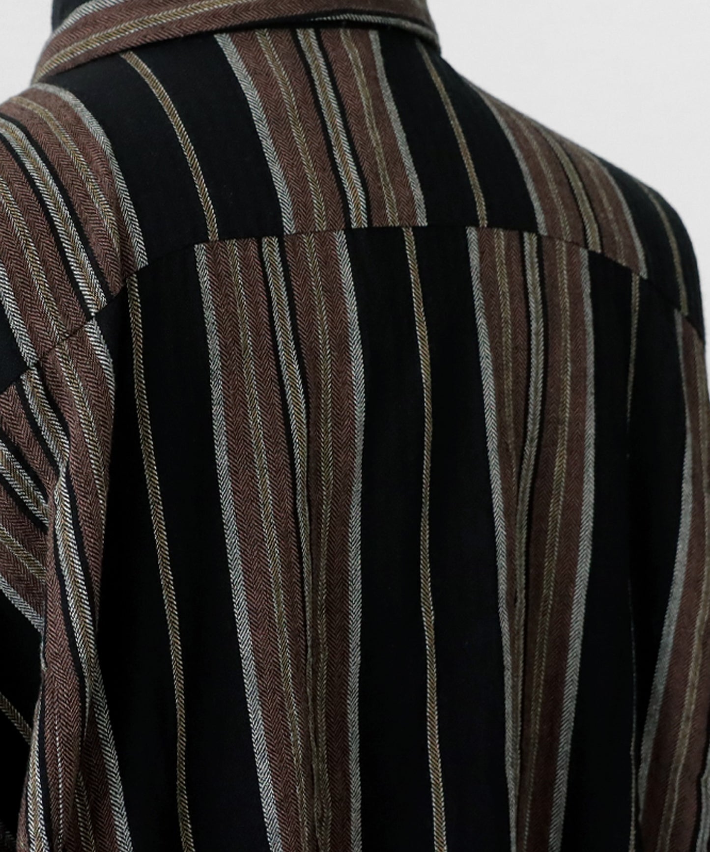 Ethnic striped pattern shirt Ladies