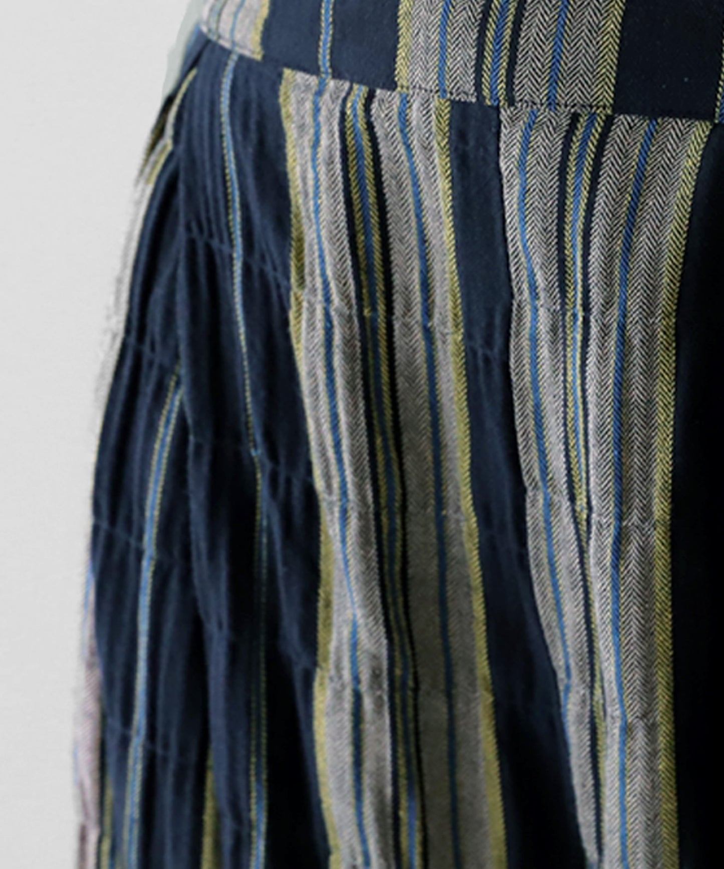 Ethnic pattern striped pants Men's