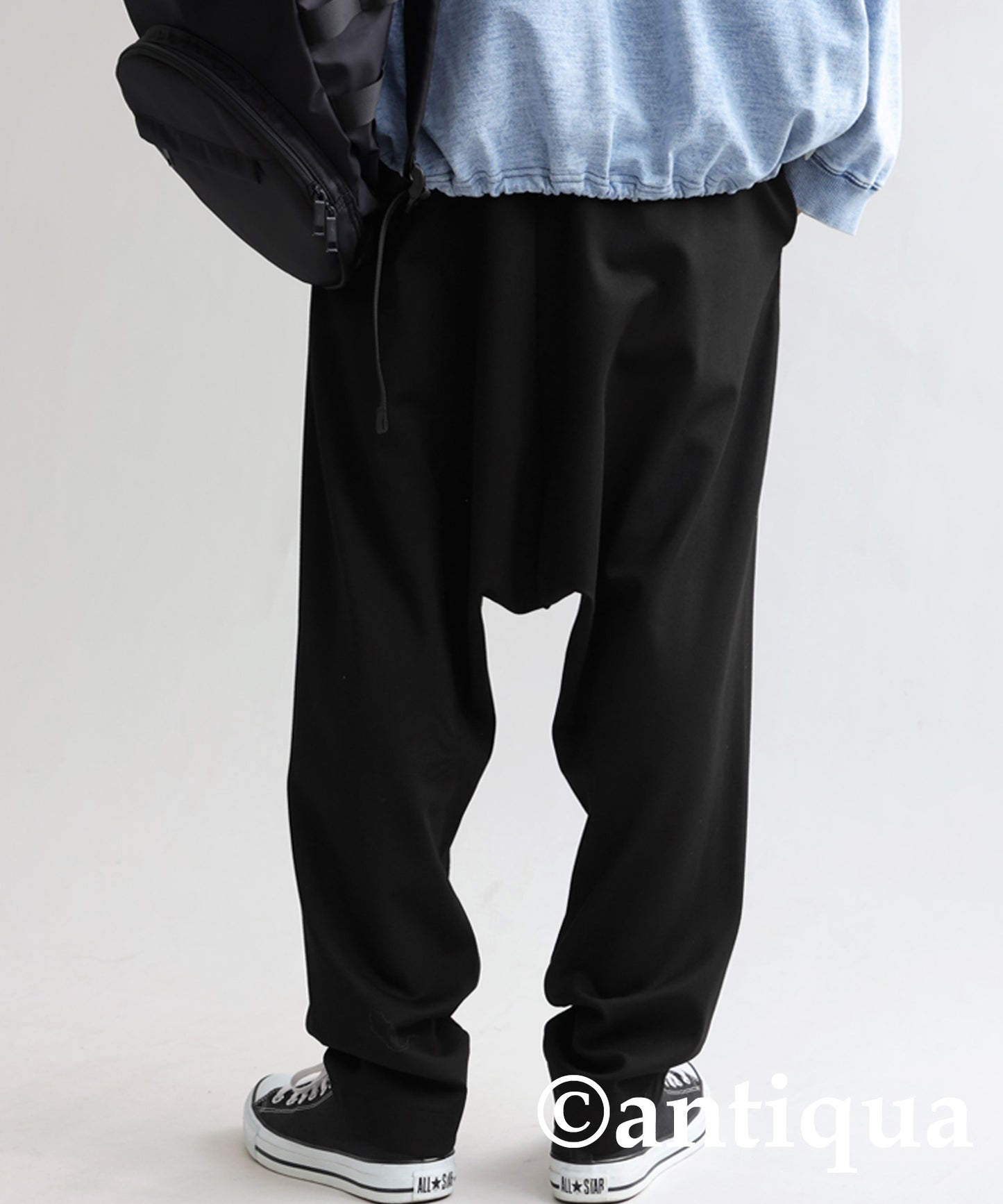 Different material Docking Saruel Pants Men's