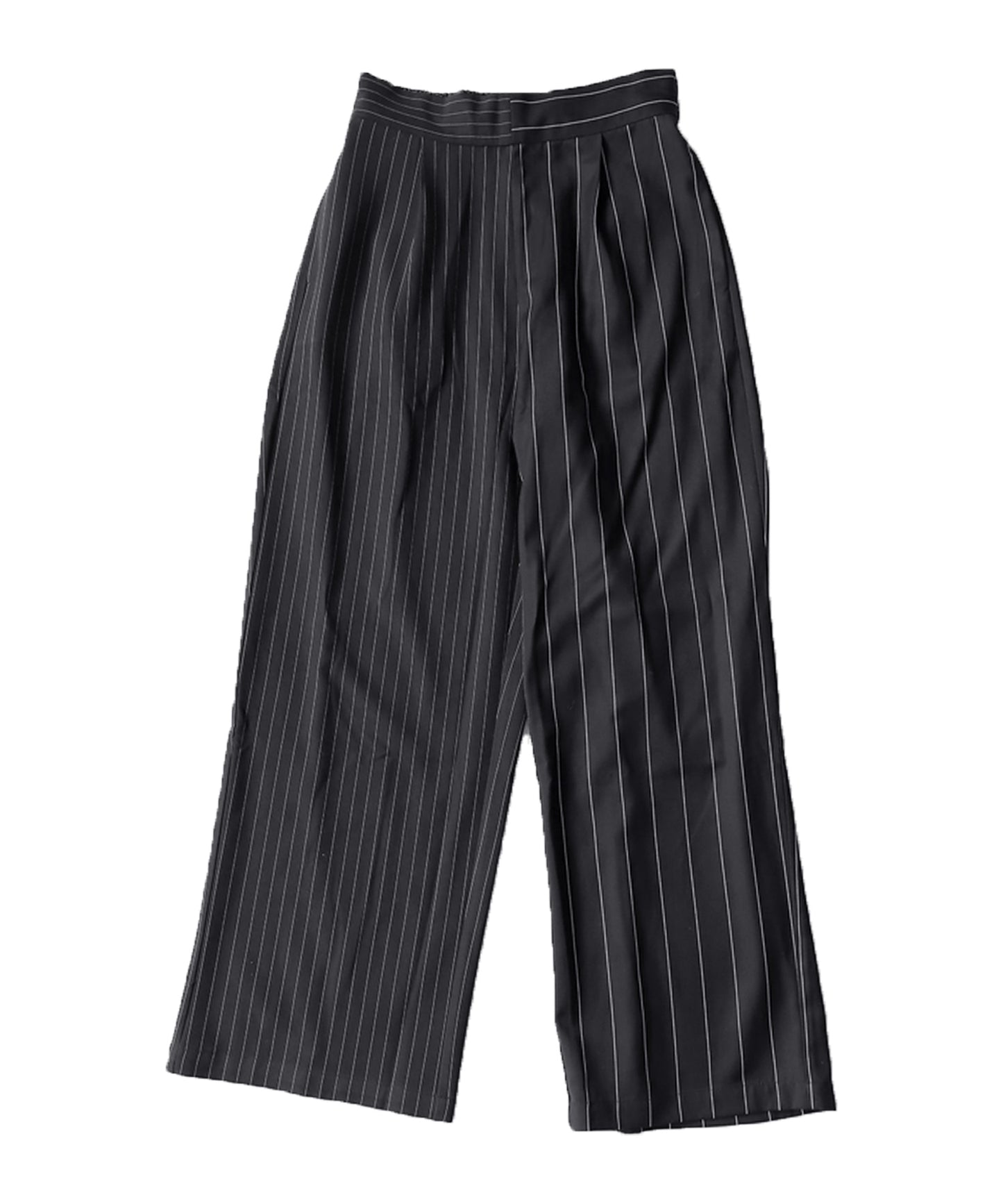 Striped Tuck Pants Ladies