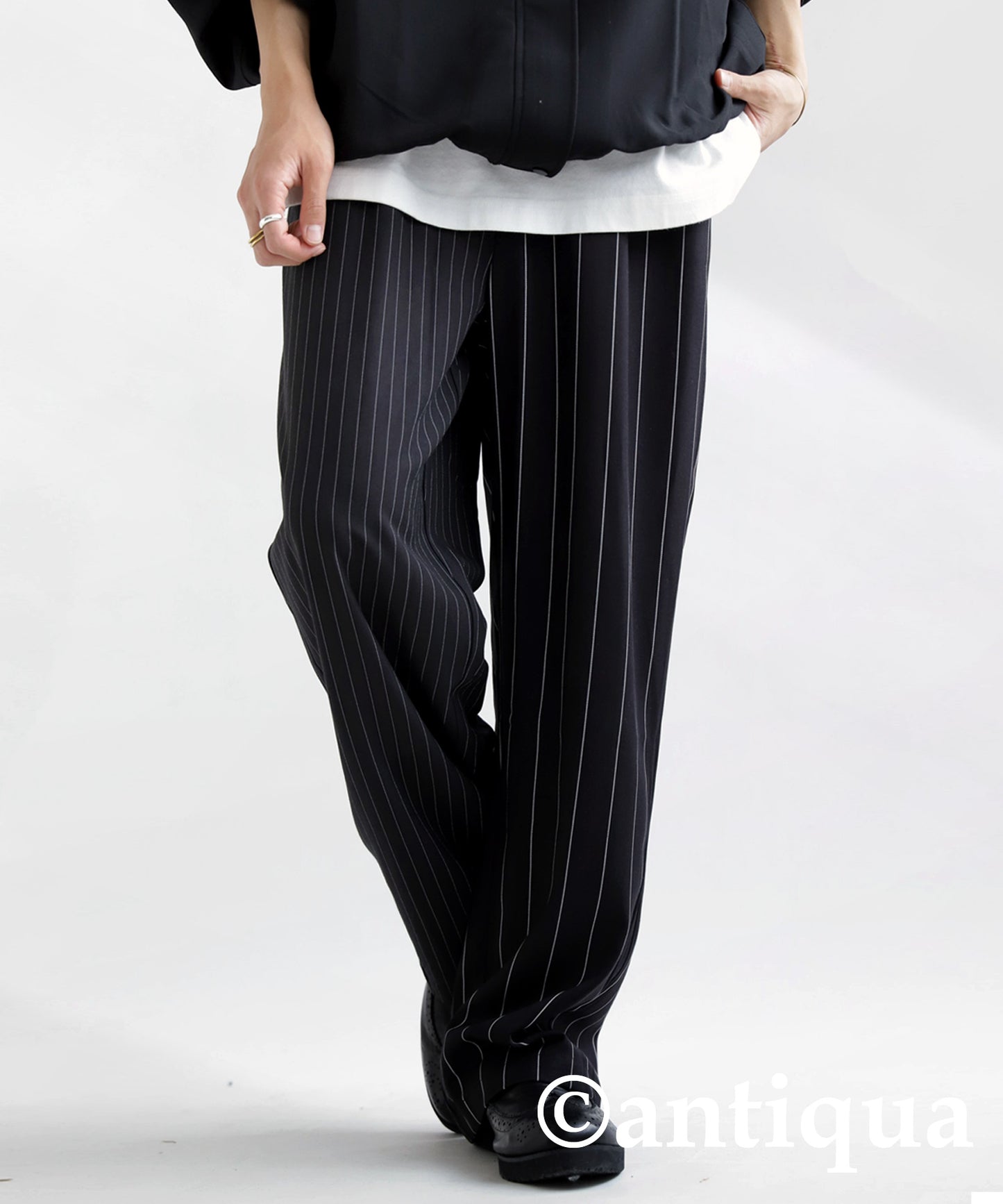 Striped Tuck Pants Men's