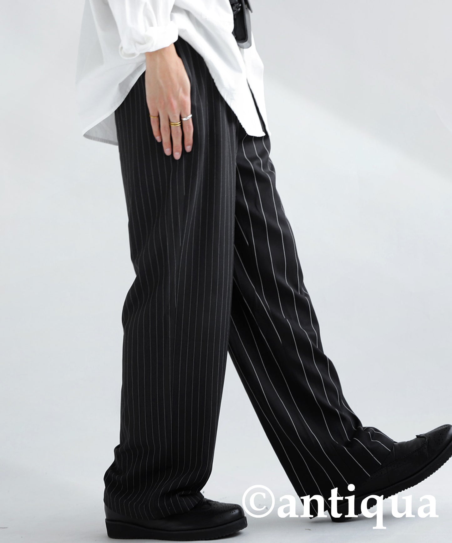 Striped Tuck Pants Men's