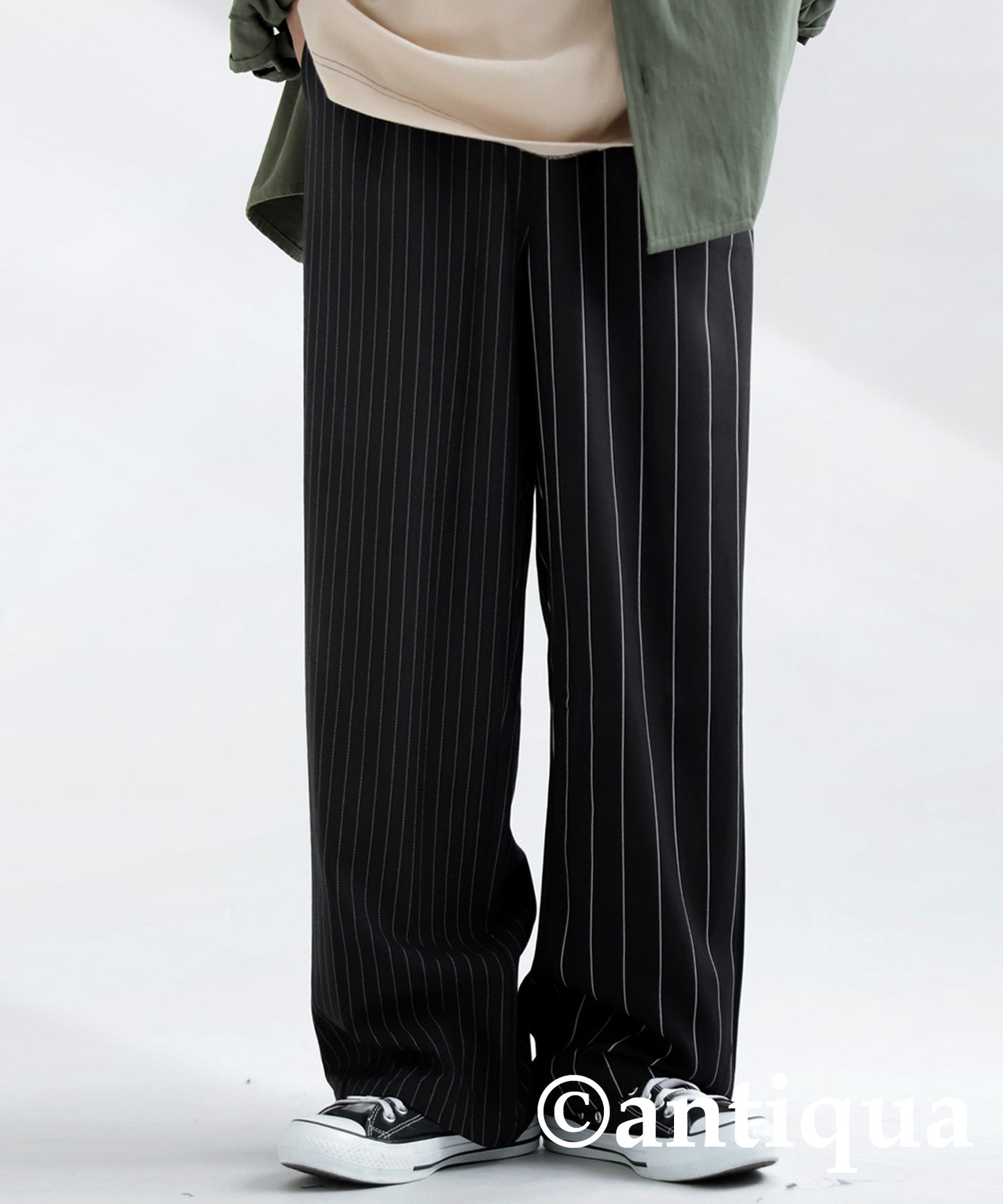 Striped Tuck Pants Men's