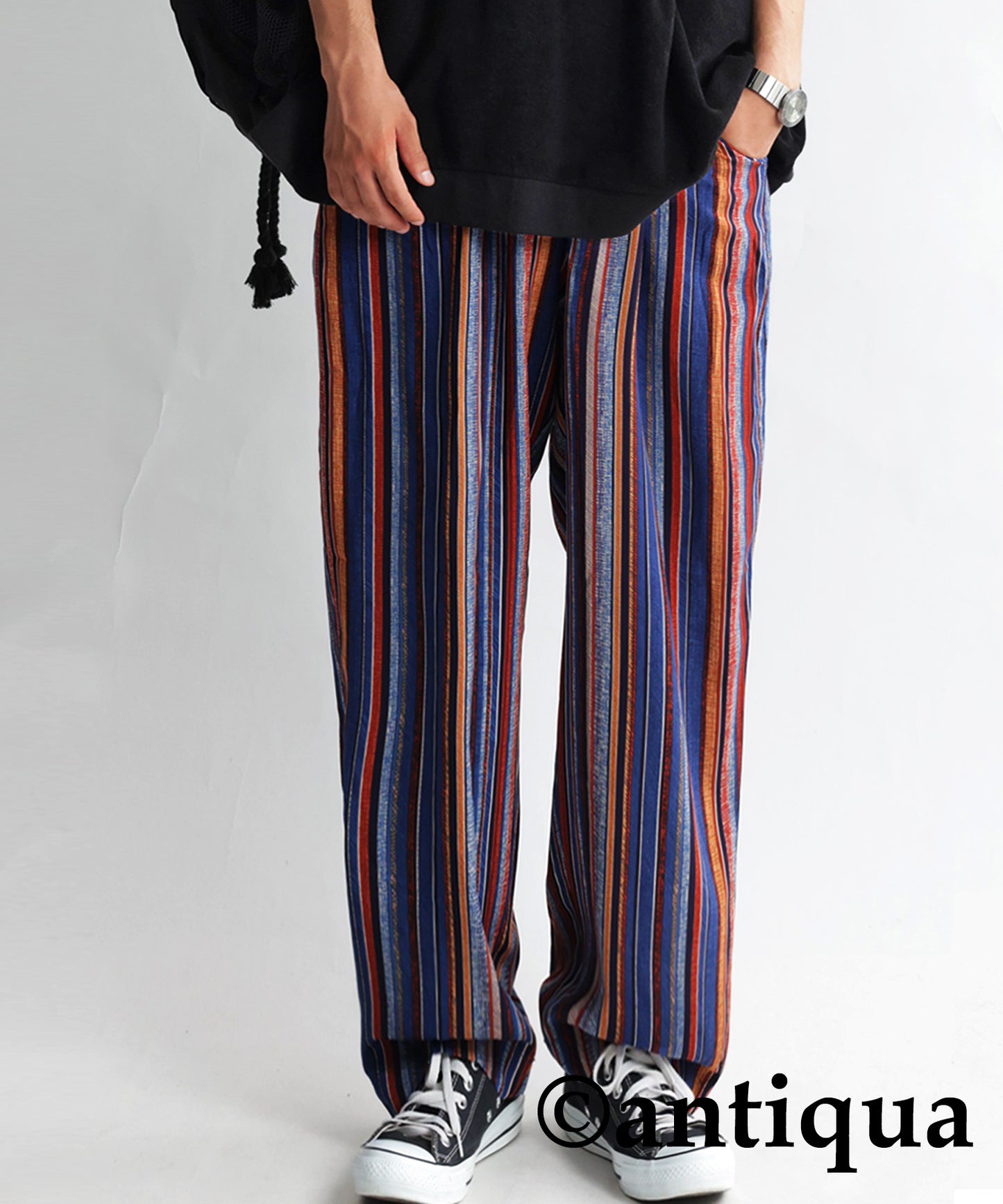 Tapered pants Long-length Men's