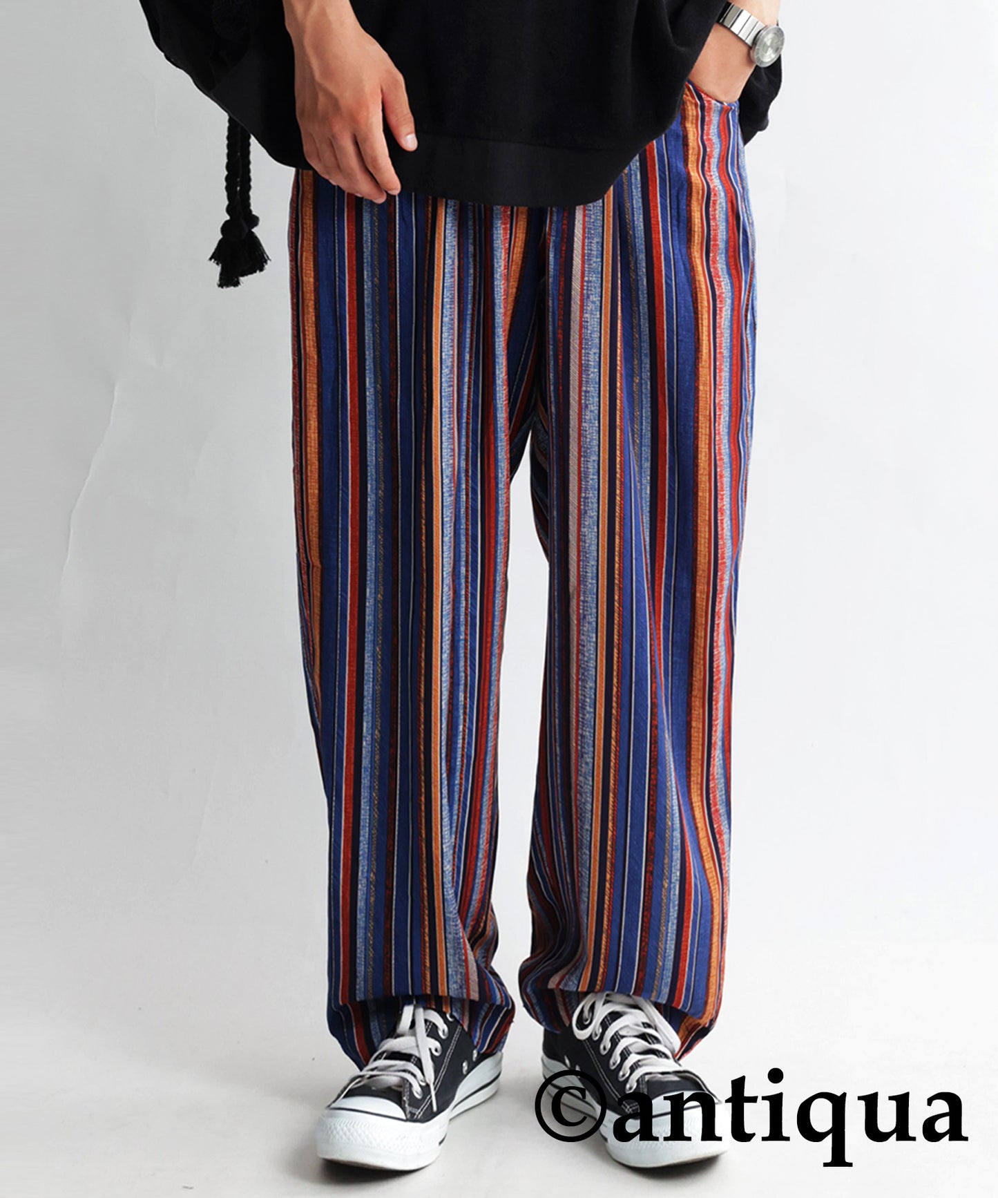 Tapered pants Long-length Men's