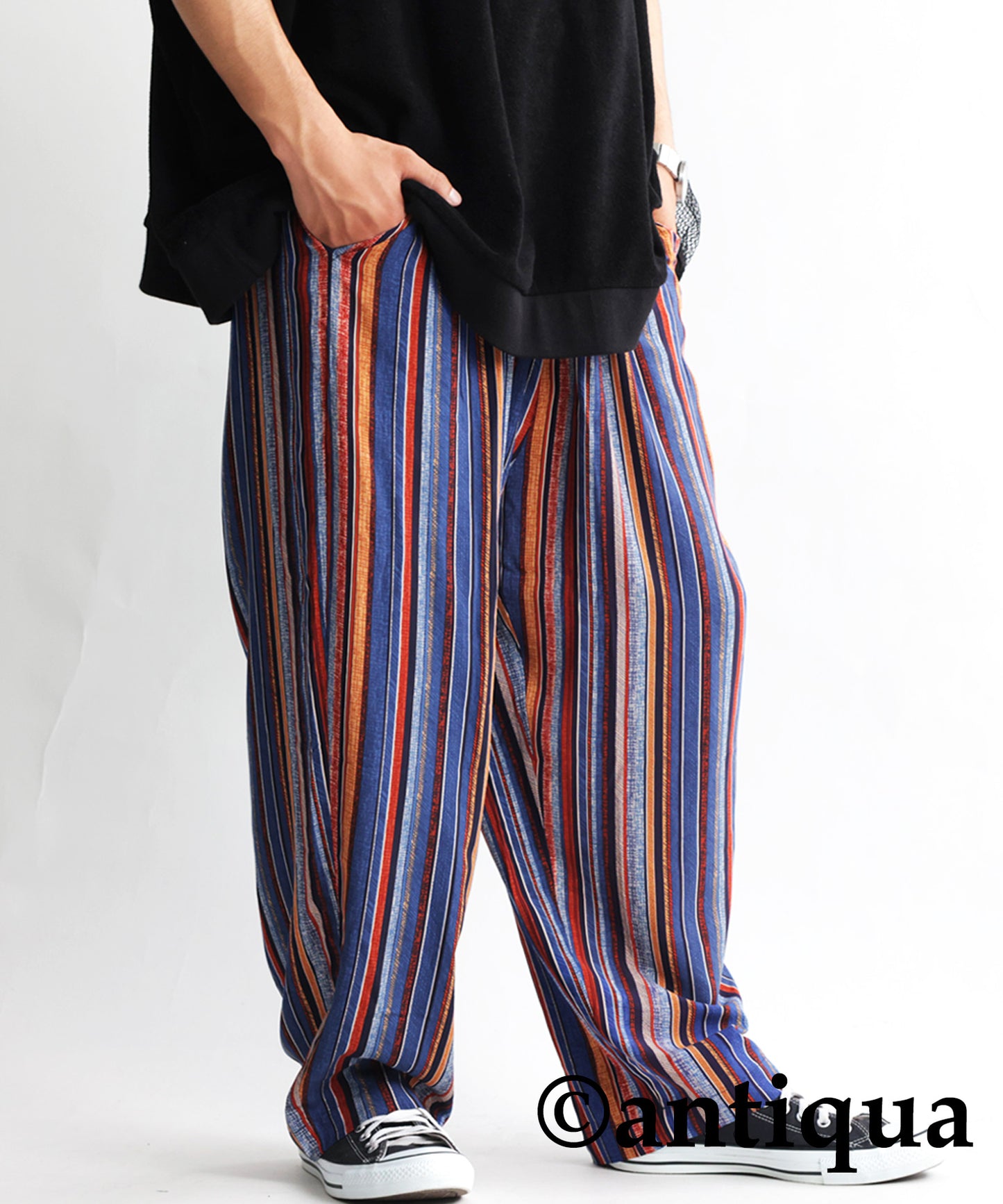 Tapered pants Long-length Men's